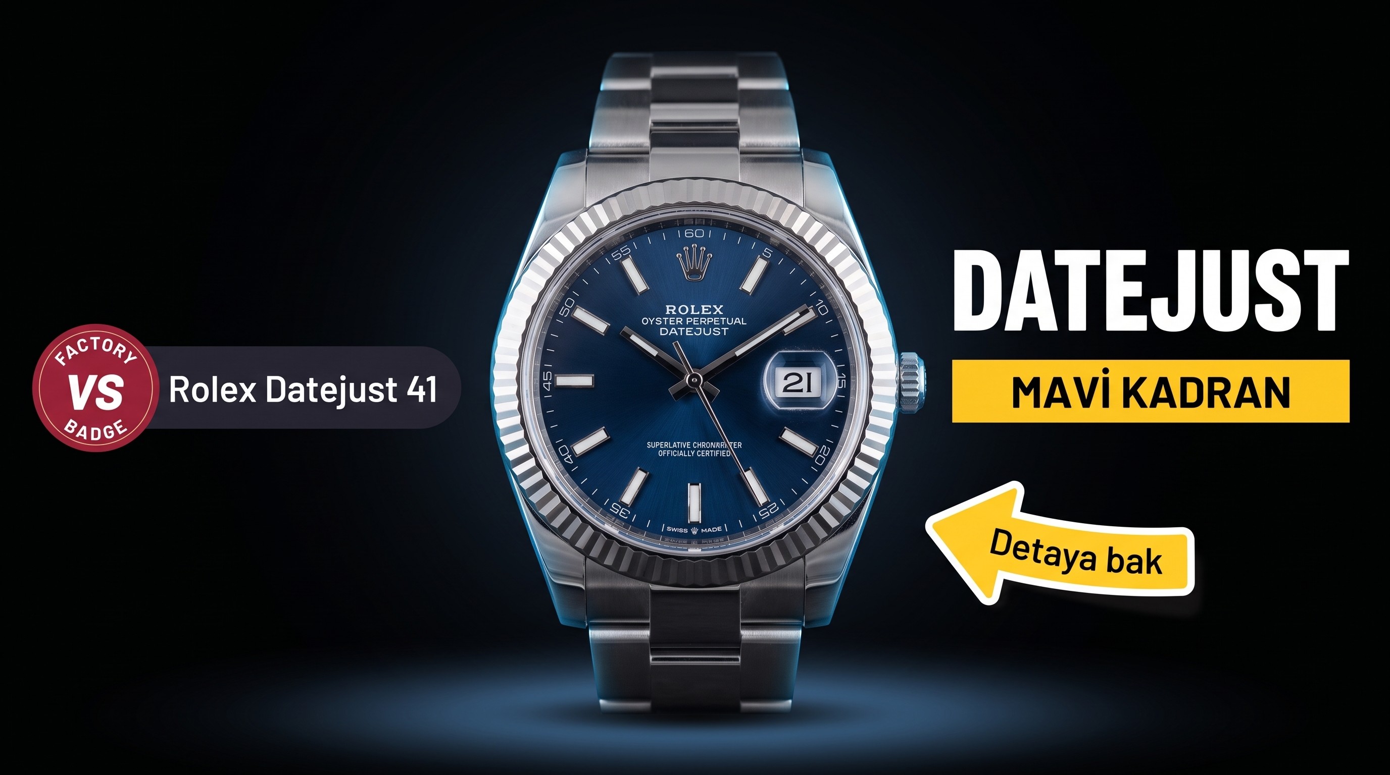Rolex Datejust 126334-0001 VS Factory İncelemesi