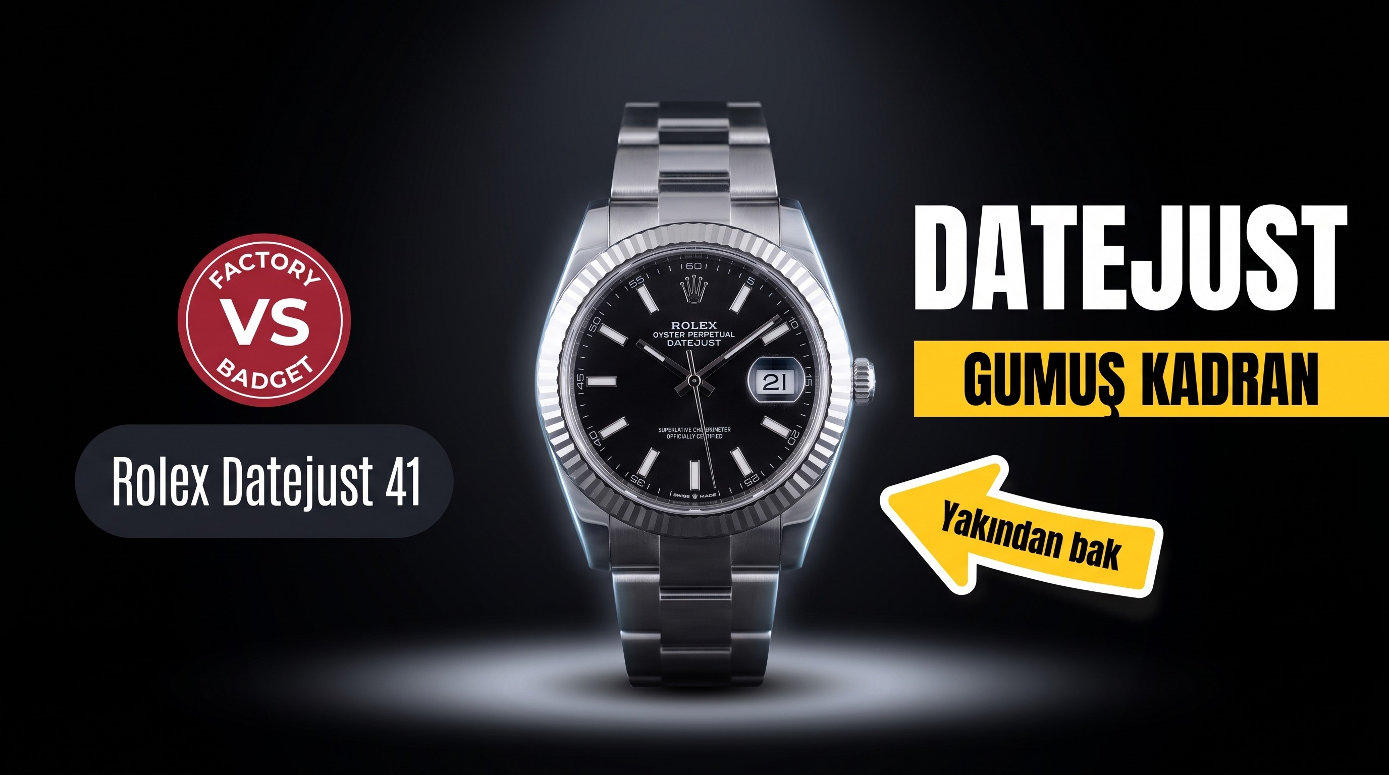 Rolex Datejust 126334-0017 VS Factory İncelemesi
