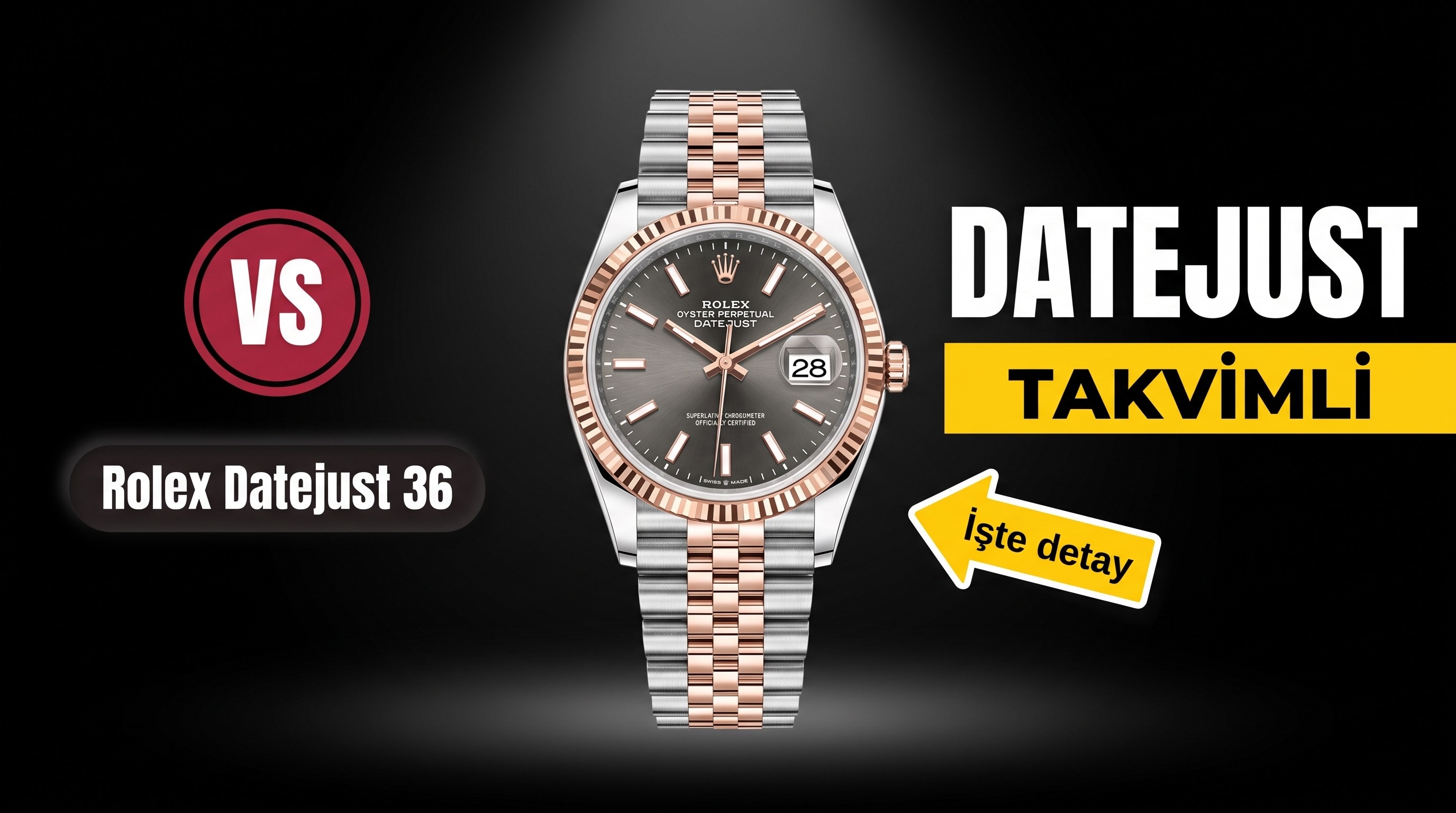 Rolex Datejust 126231-0013 VS Factory İncelemesi
