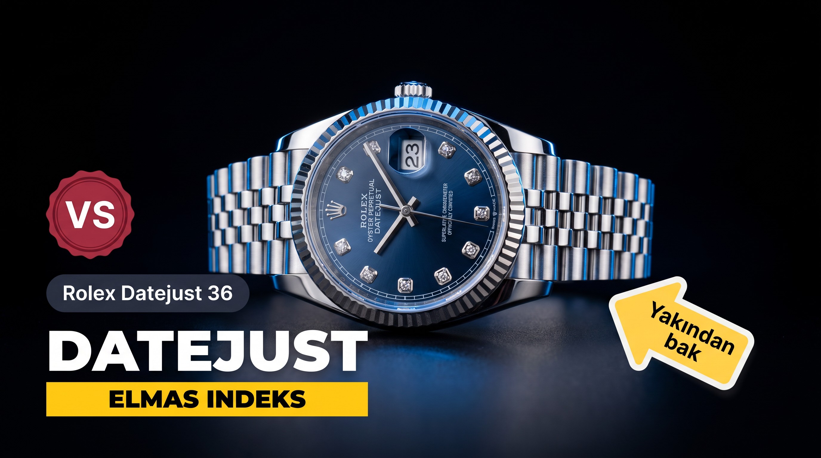 VS Factory Rolex Datejust 36 126234-0015 Replika Saat - VS Saat