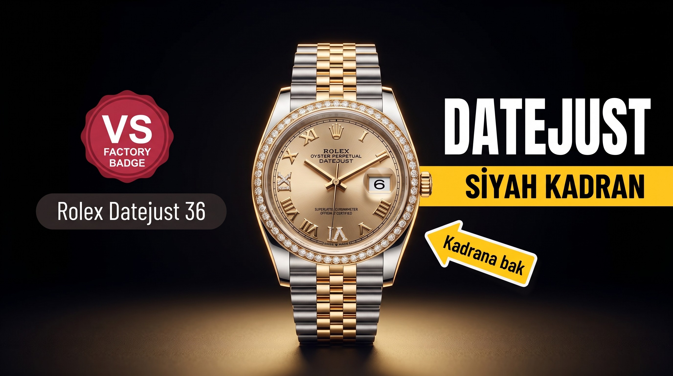 Rolex Datejust 126281-0015 VS Factory İncelemesi