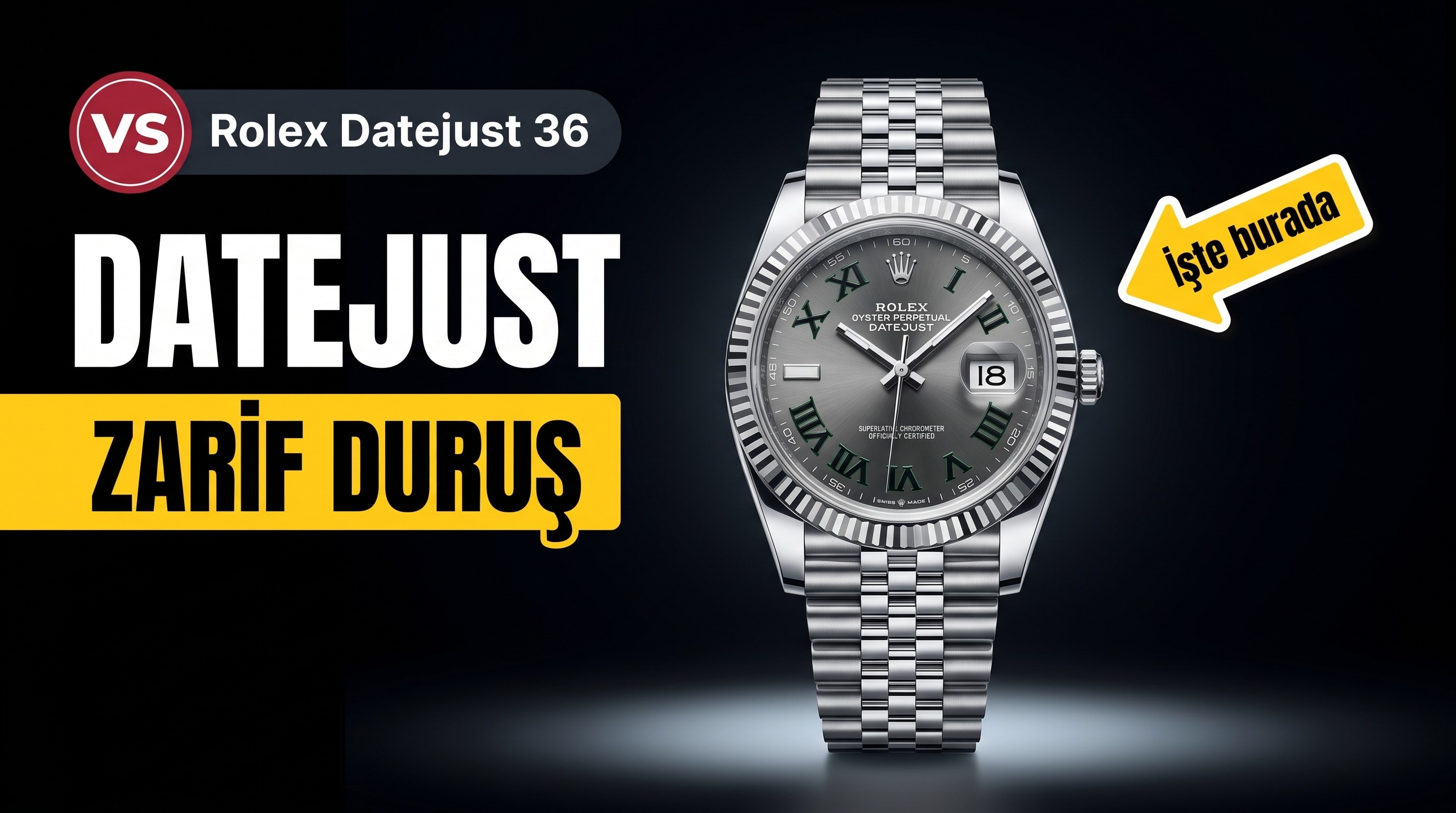 Rolex Datejust VS Factory İncelemesi