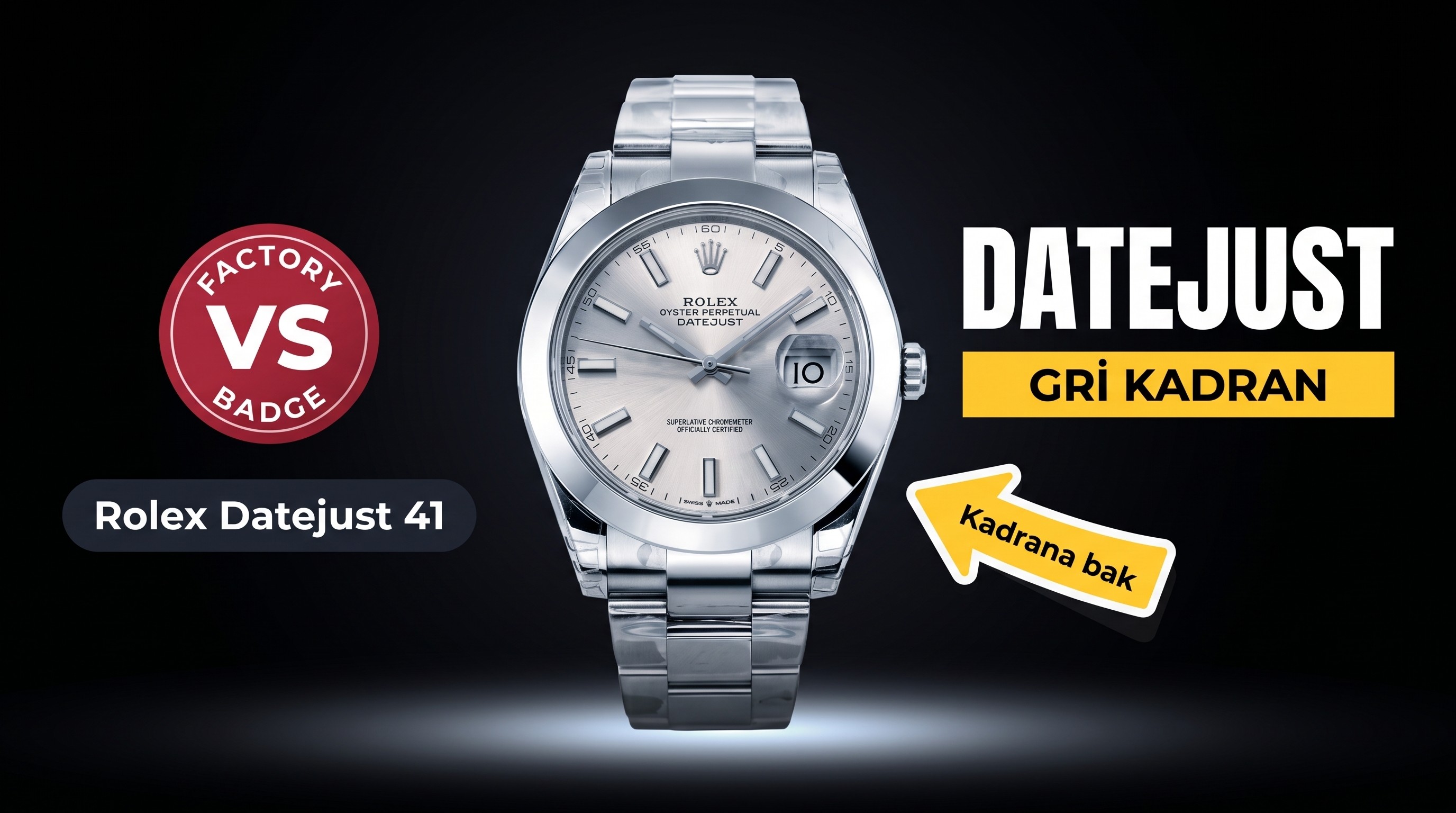 Rolex Datejust VS Factory İncelemesi