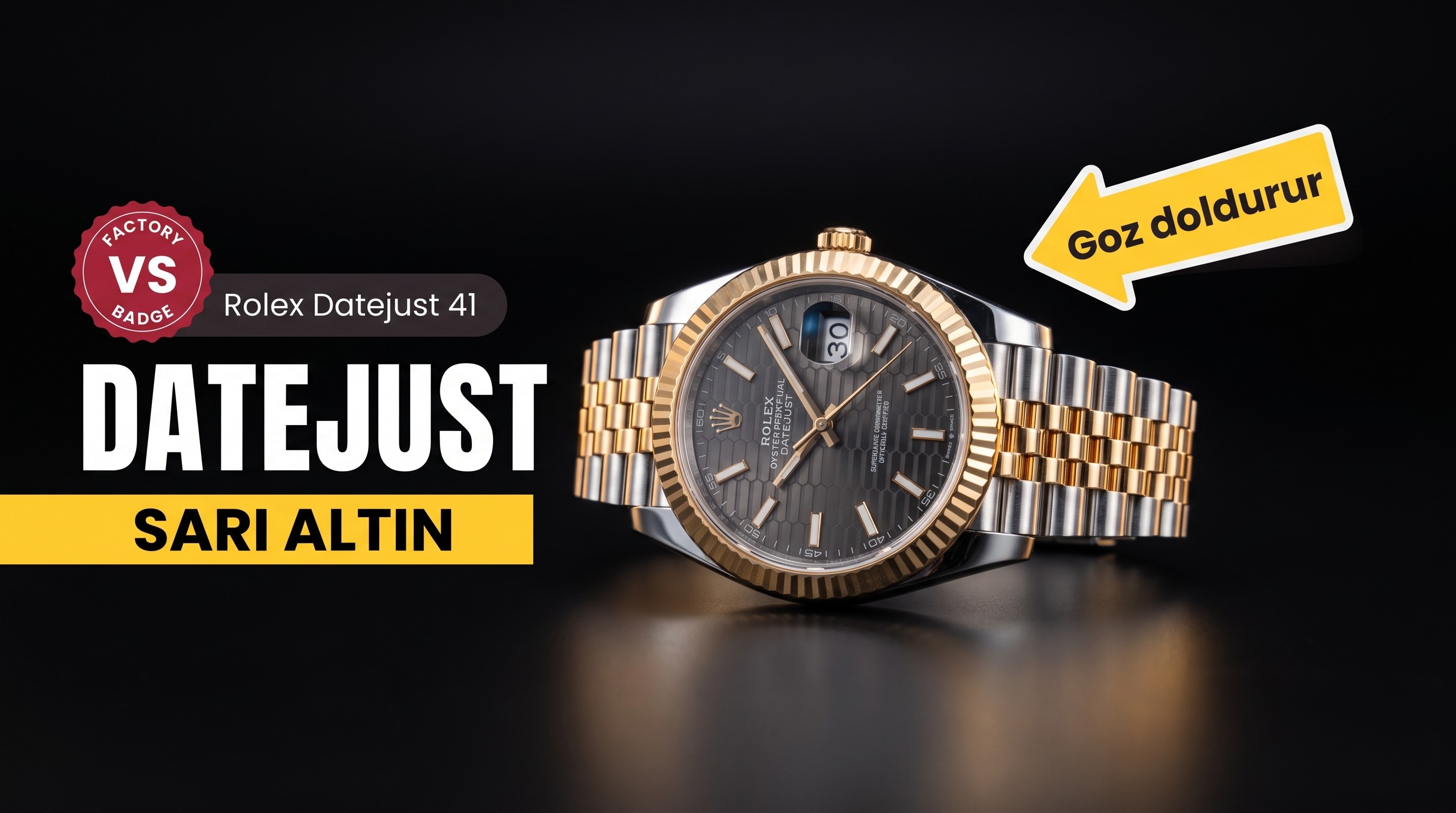 Rolex Datejust VS Factory İncelemesi