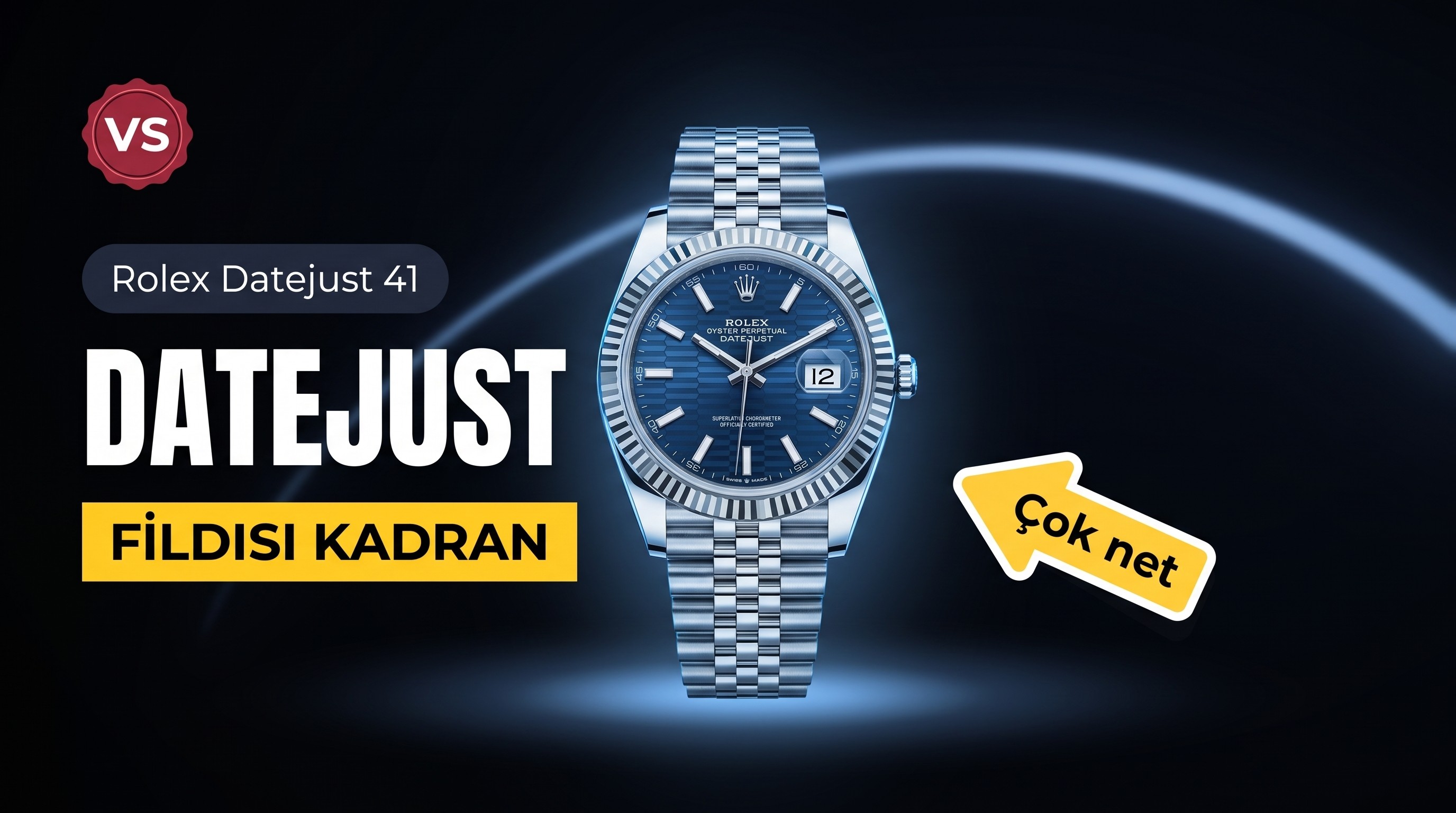 VS Factory Rolex Datejust 41 MM Kol Saati
