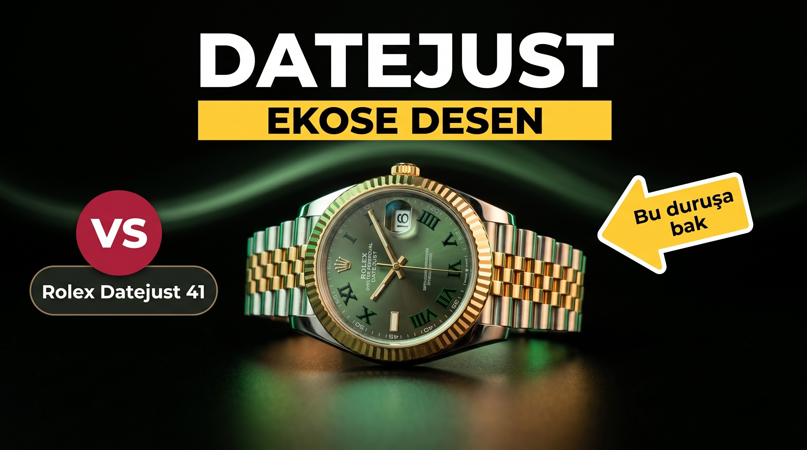 VS Factory Rolex Datejust 41 MM Kol Saati