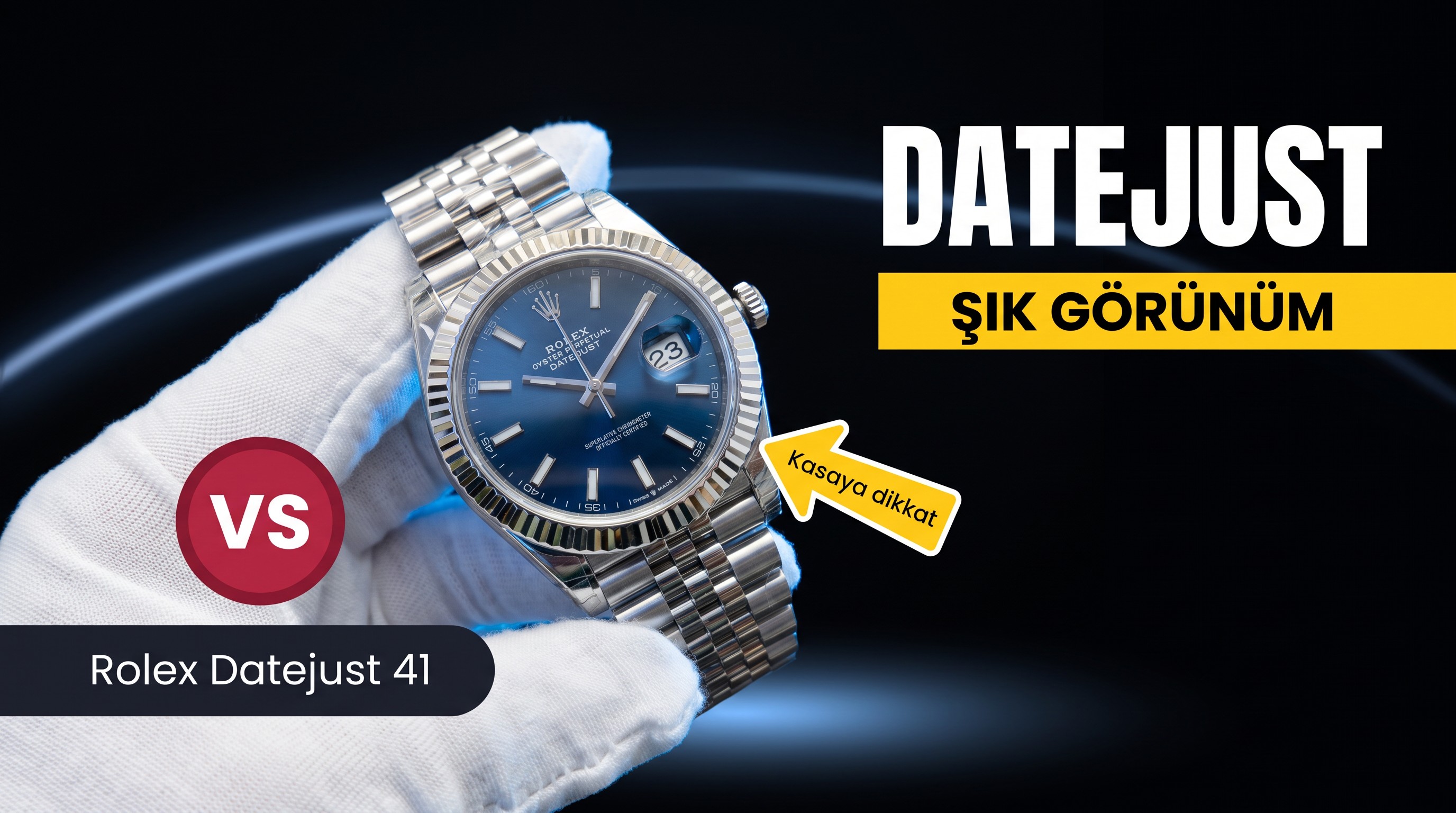VS Factory Rolex Datejust 41 MM Kol Saati