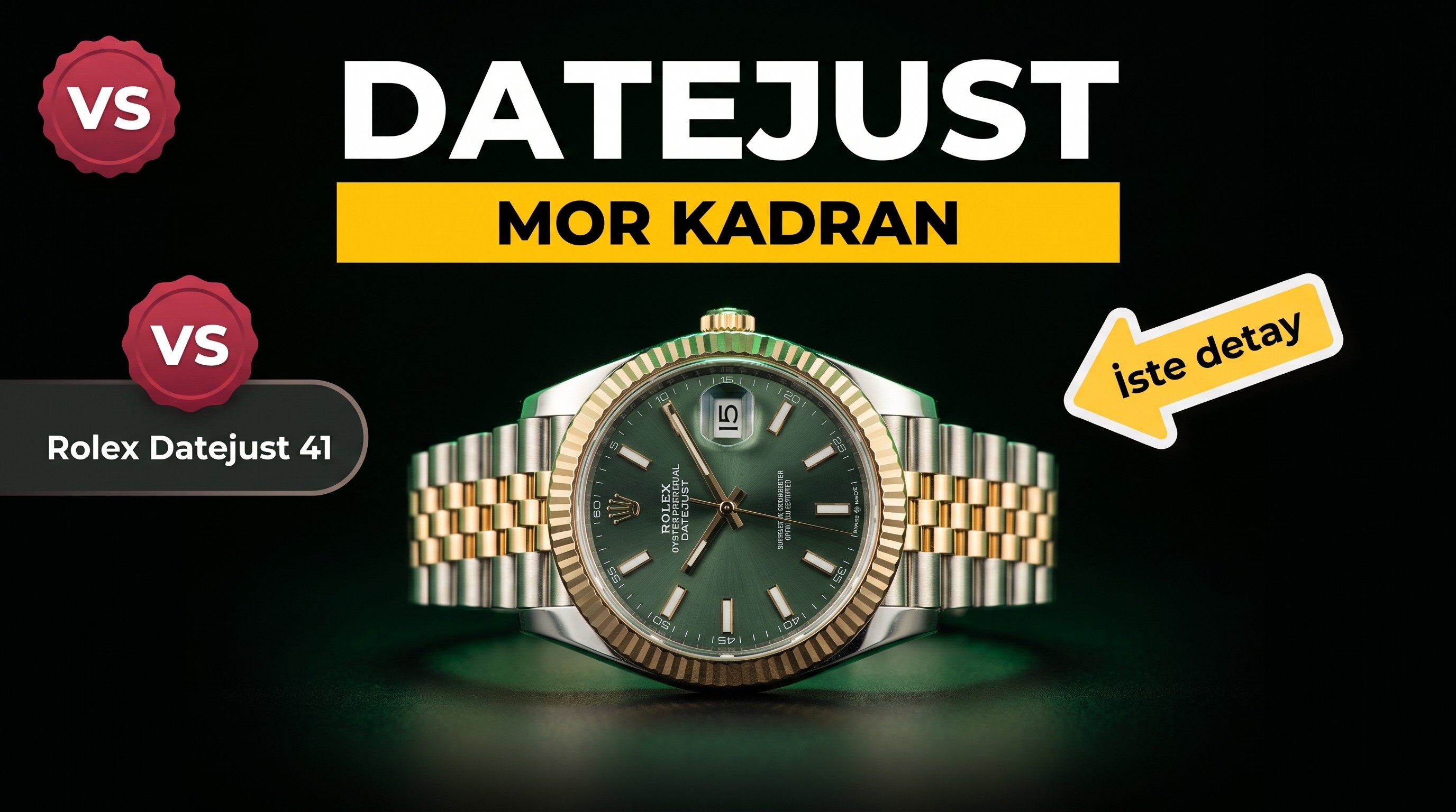 VS Factory Rolex Datejust 41 MM Kol Saati