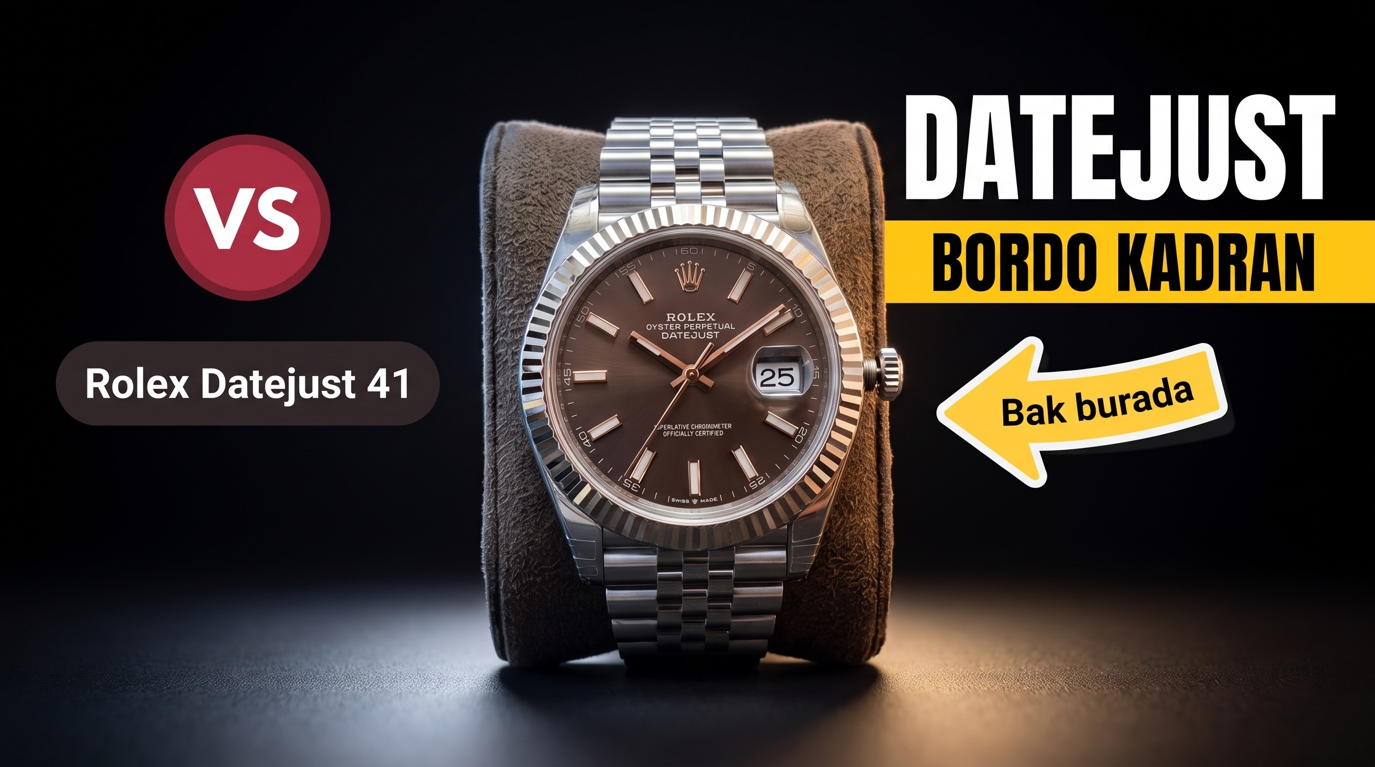 VS Factory Rolex Datejust 41 MM Kol Saati
