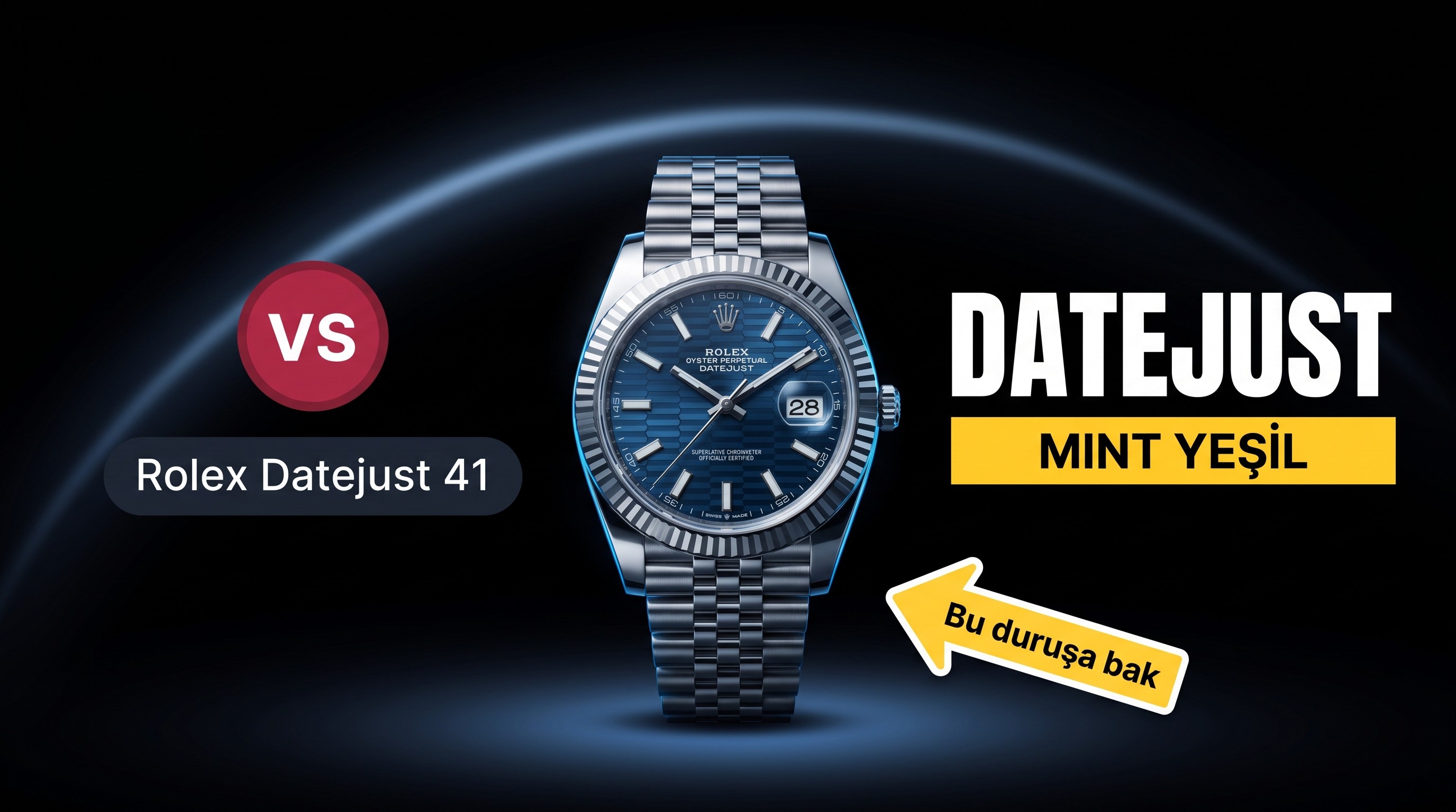 VS Factory Rolex Datejust 41 MM Kol Saati