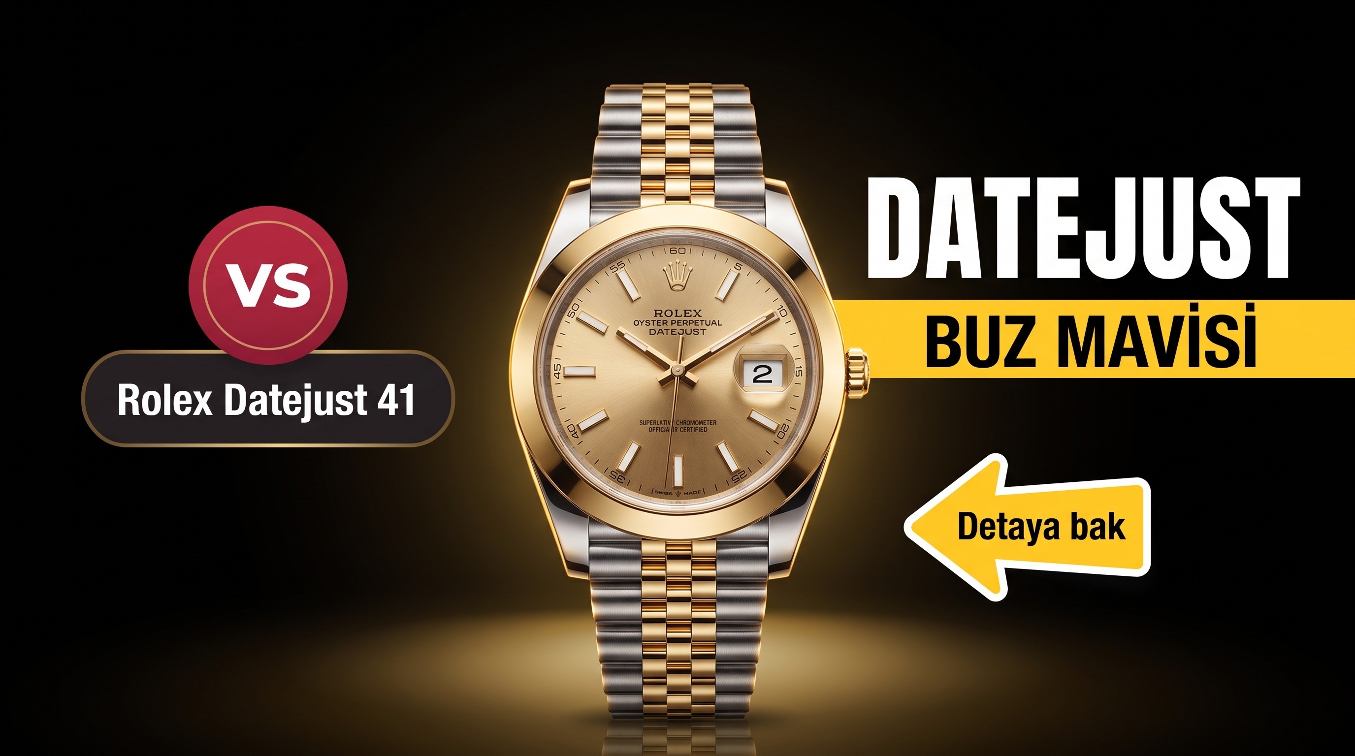 VS Factory Rolex Datejust 41 MM Kol Saati