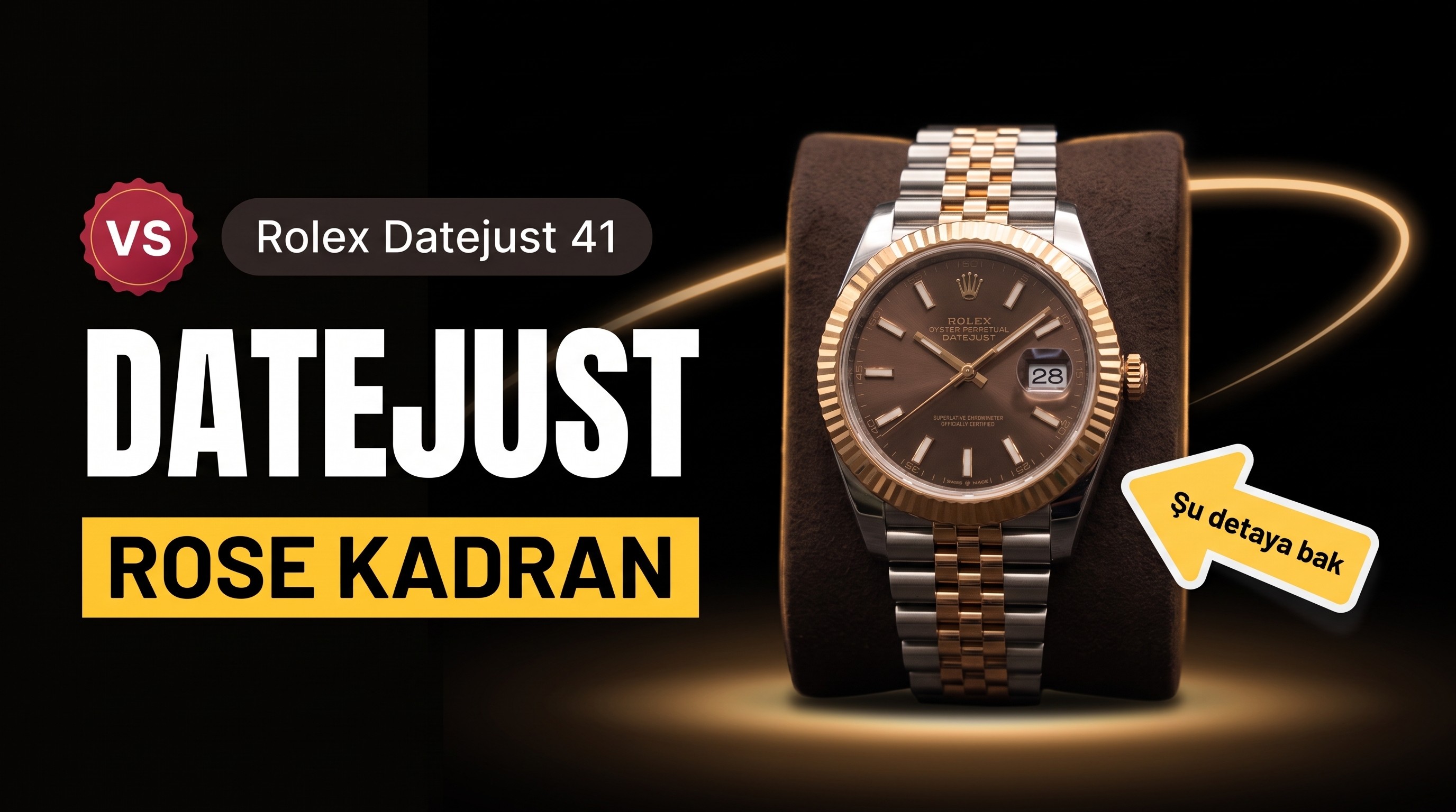 VS Factory Rolex Datejust 41 MM Saat