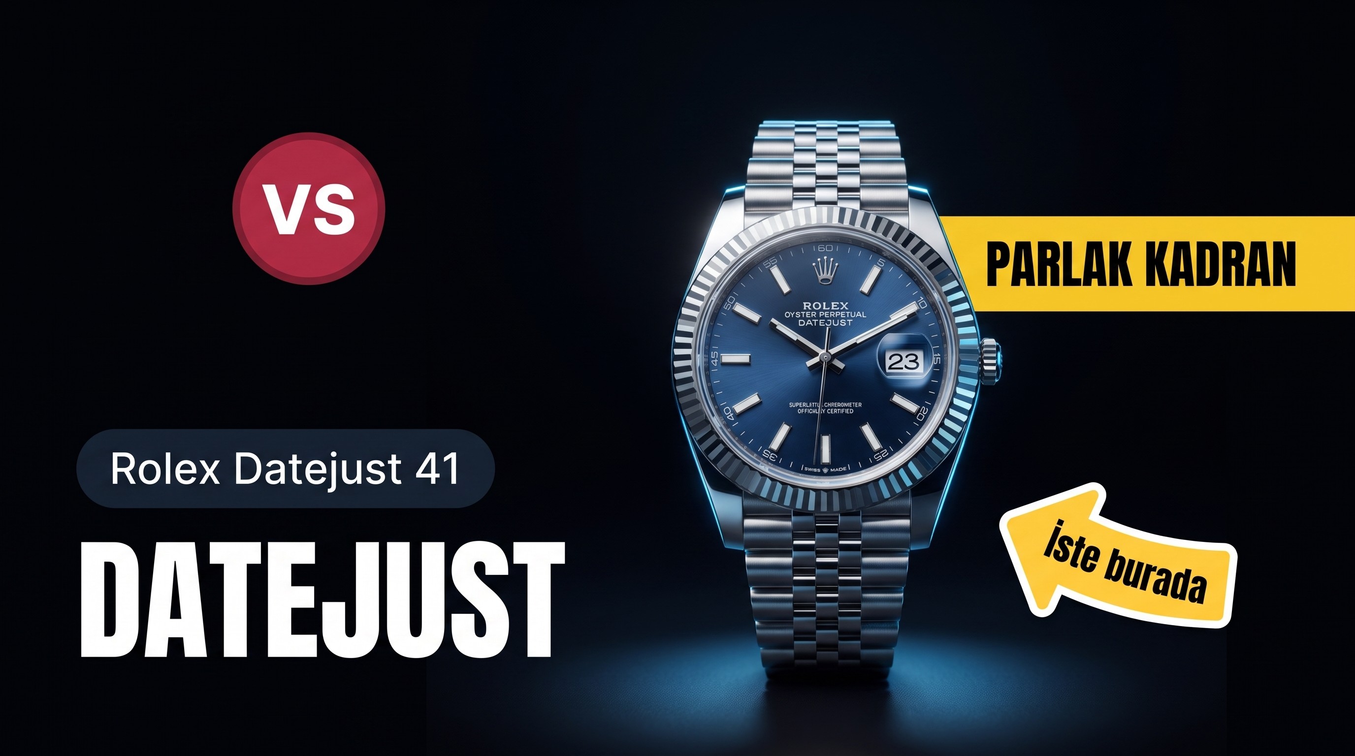 VS Factory Rolex Datejust 41 MM Saat