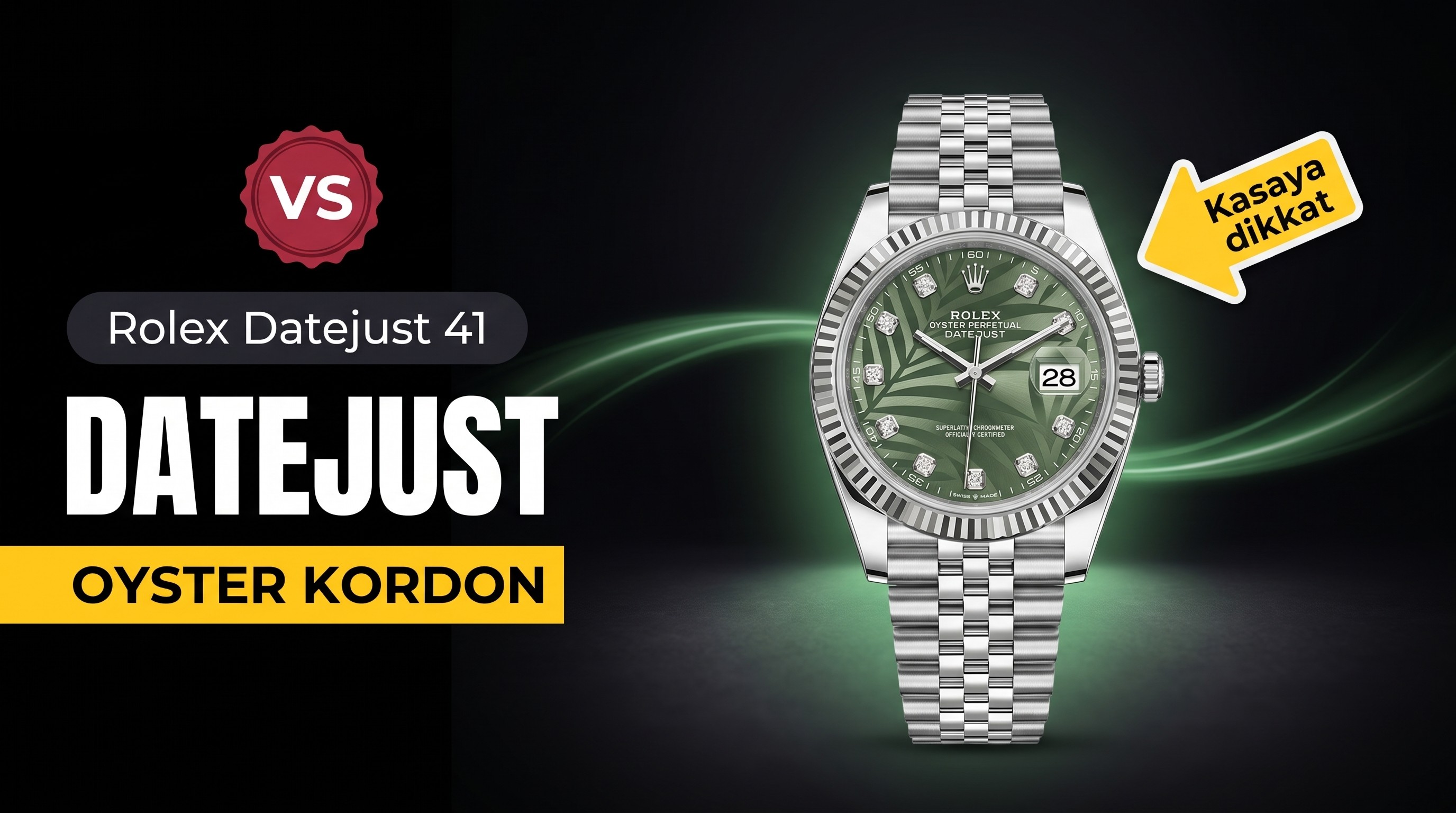 VS Factory Rolex Datejust 41 MM Saat