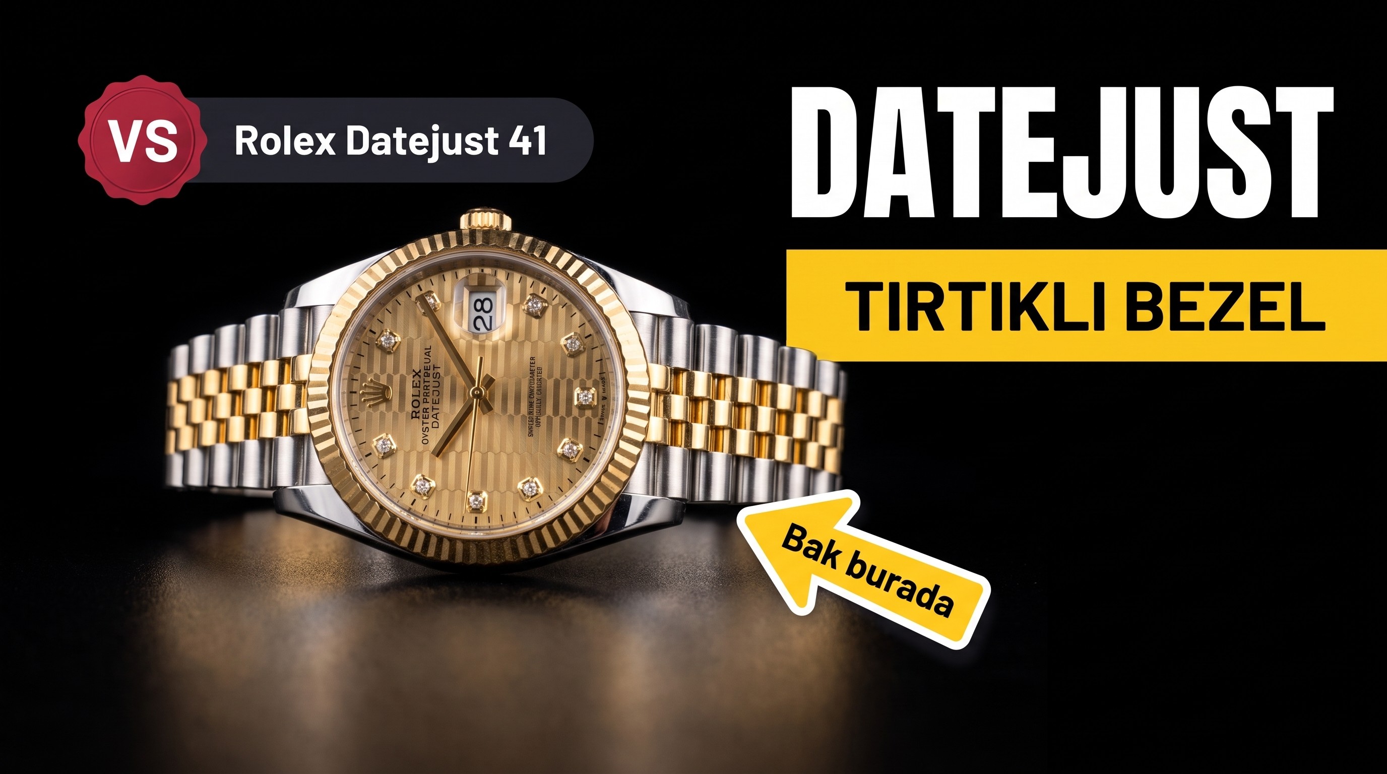 VS Factory Rolex Datejust 41 MM Saat