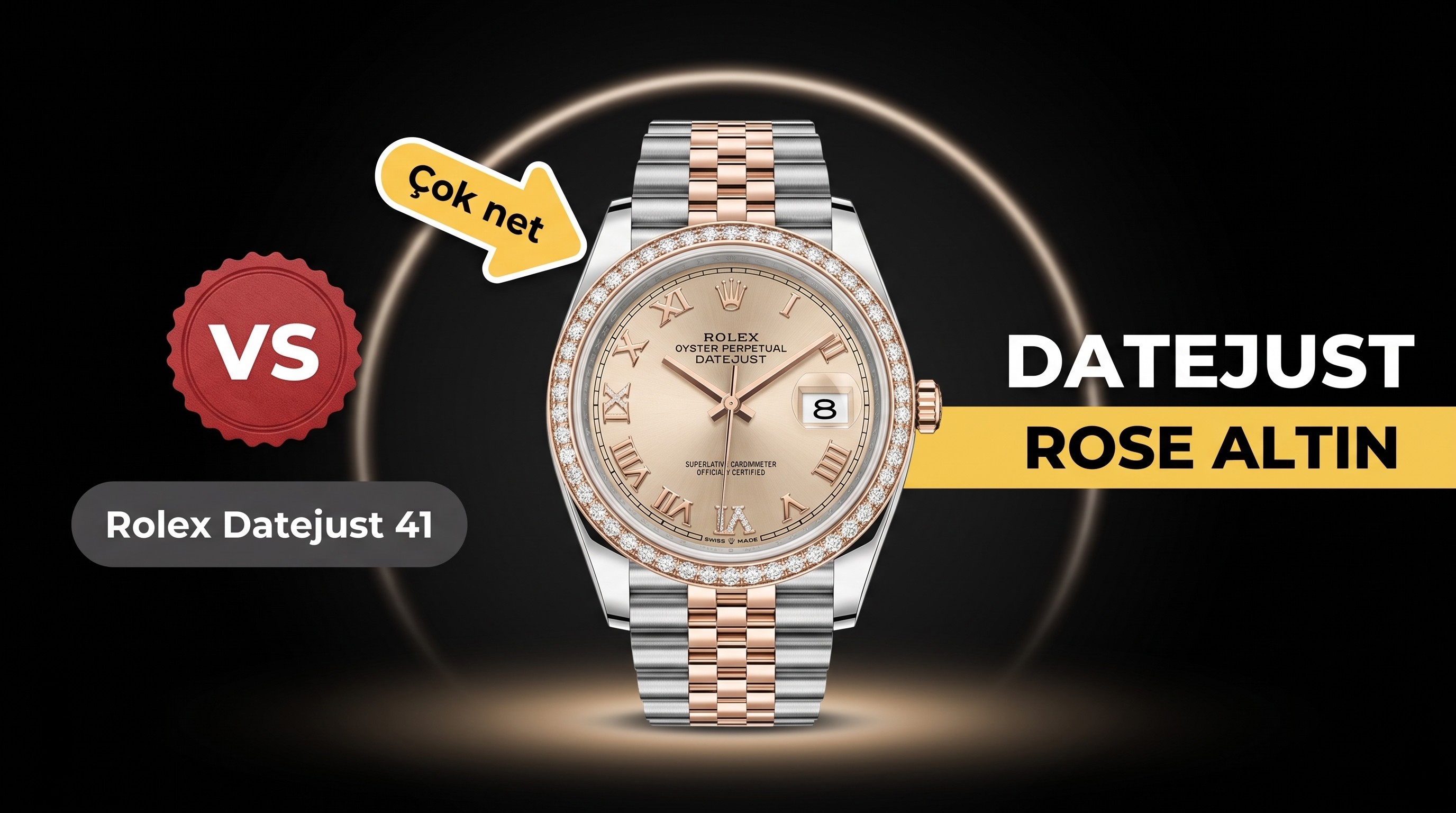 VS Factory Rolex Datejust 41 MM Saat