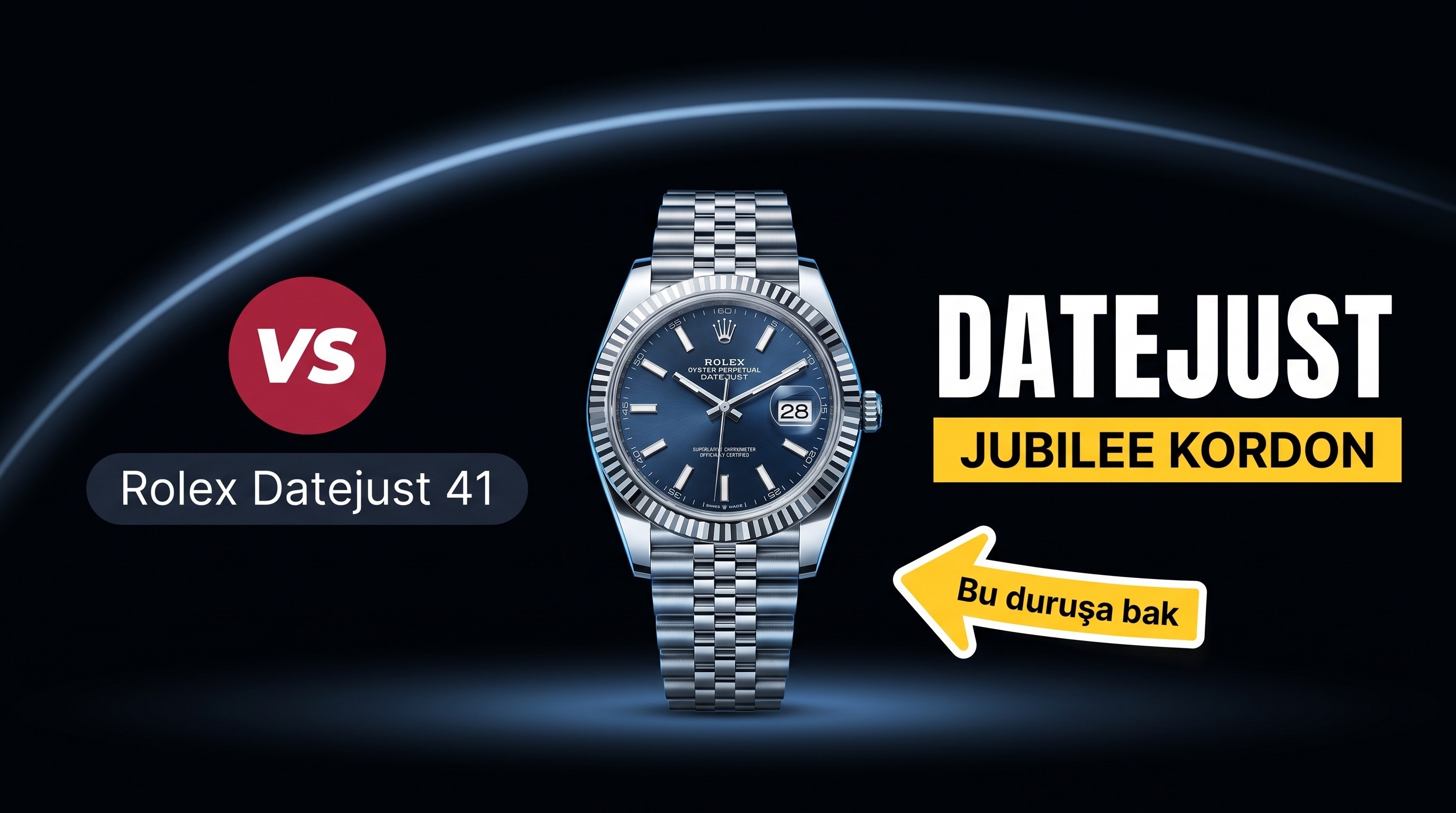 VS Factory Rolex Datejust 41 MM Saat