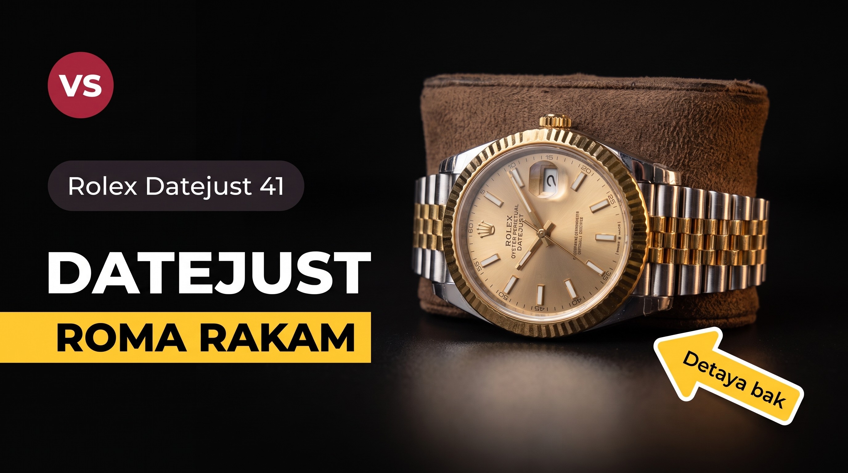 VS Factory Rolex Datejust 41 MM Saat