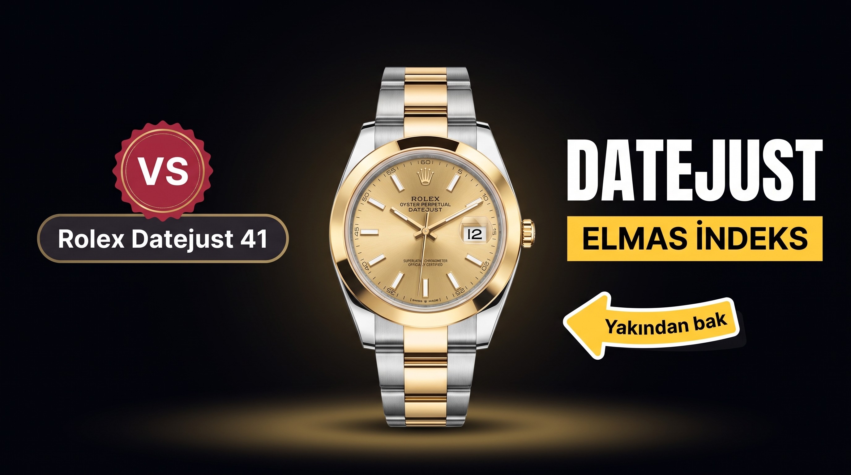VS Factory Rolex Datejust 41 MM Saat