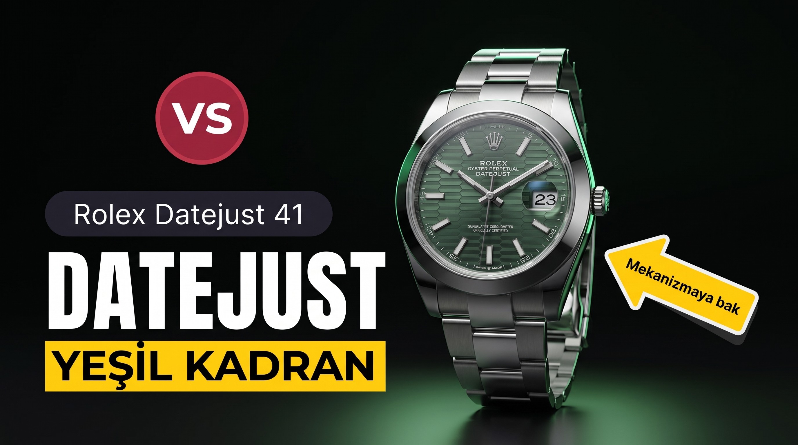 VS Factory Rolex Datejust 41 MM Saat