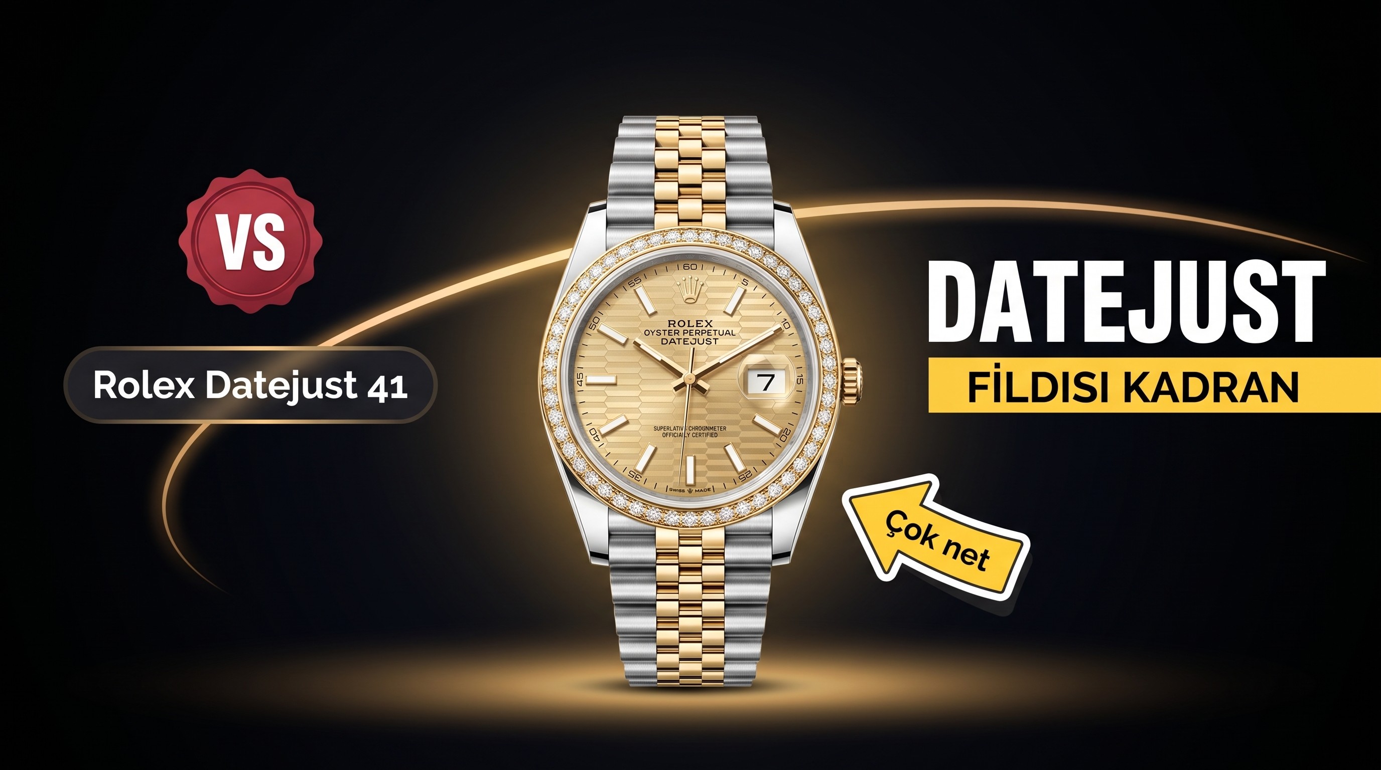 VS Factory Rolex Datejust 41 MM Saat
