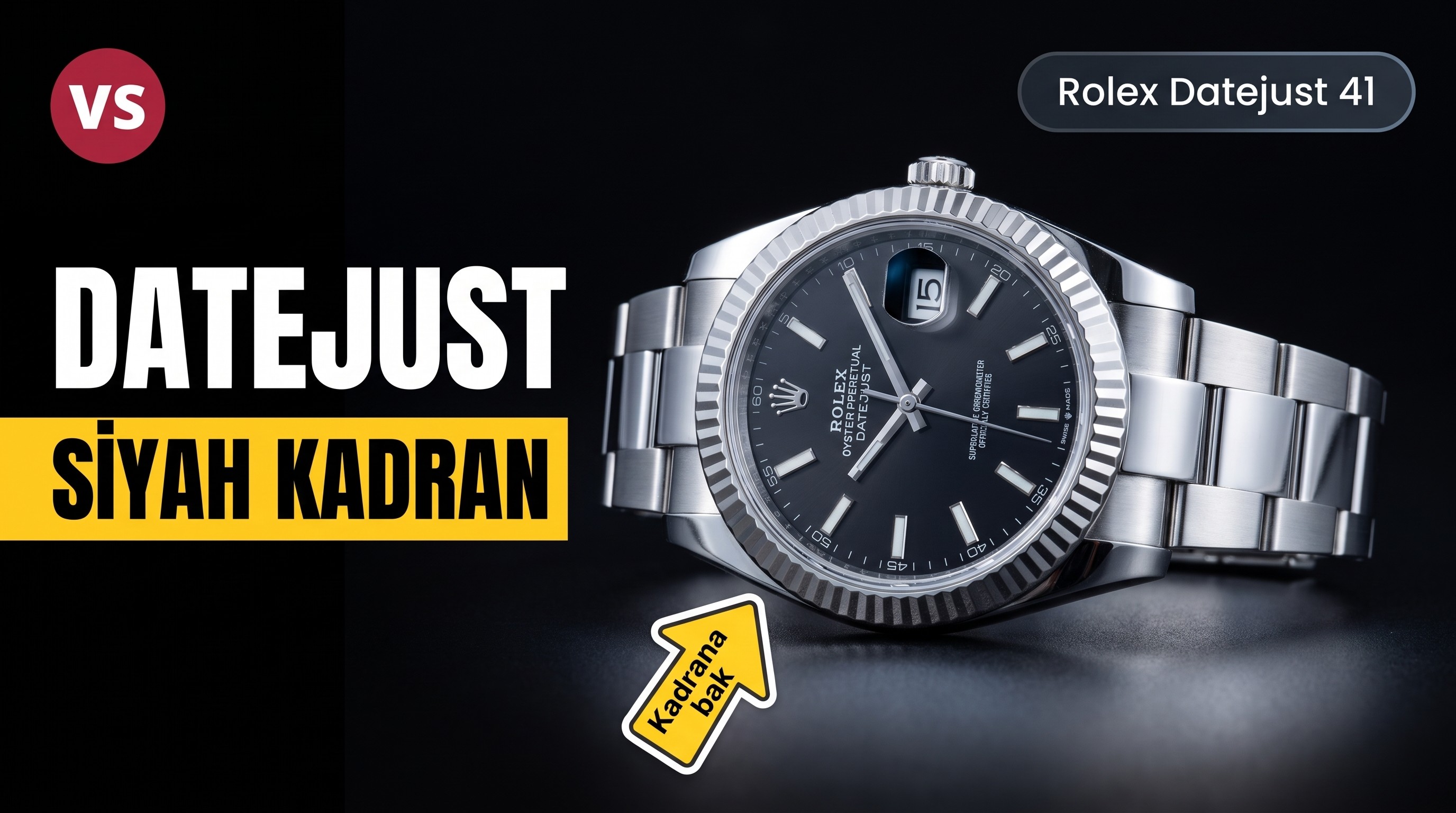 VS Factory Rolex Datejust 41 MM Saat