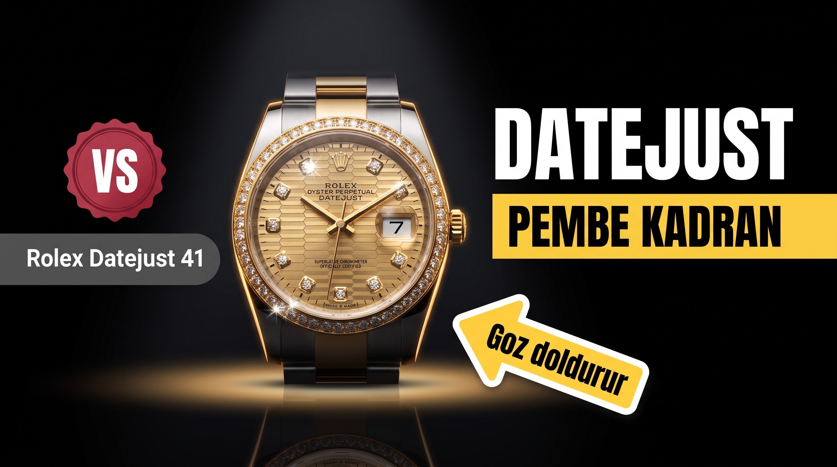 VS Factory Rolex Datejust 41 MM Saat