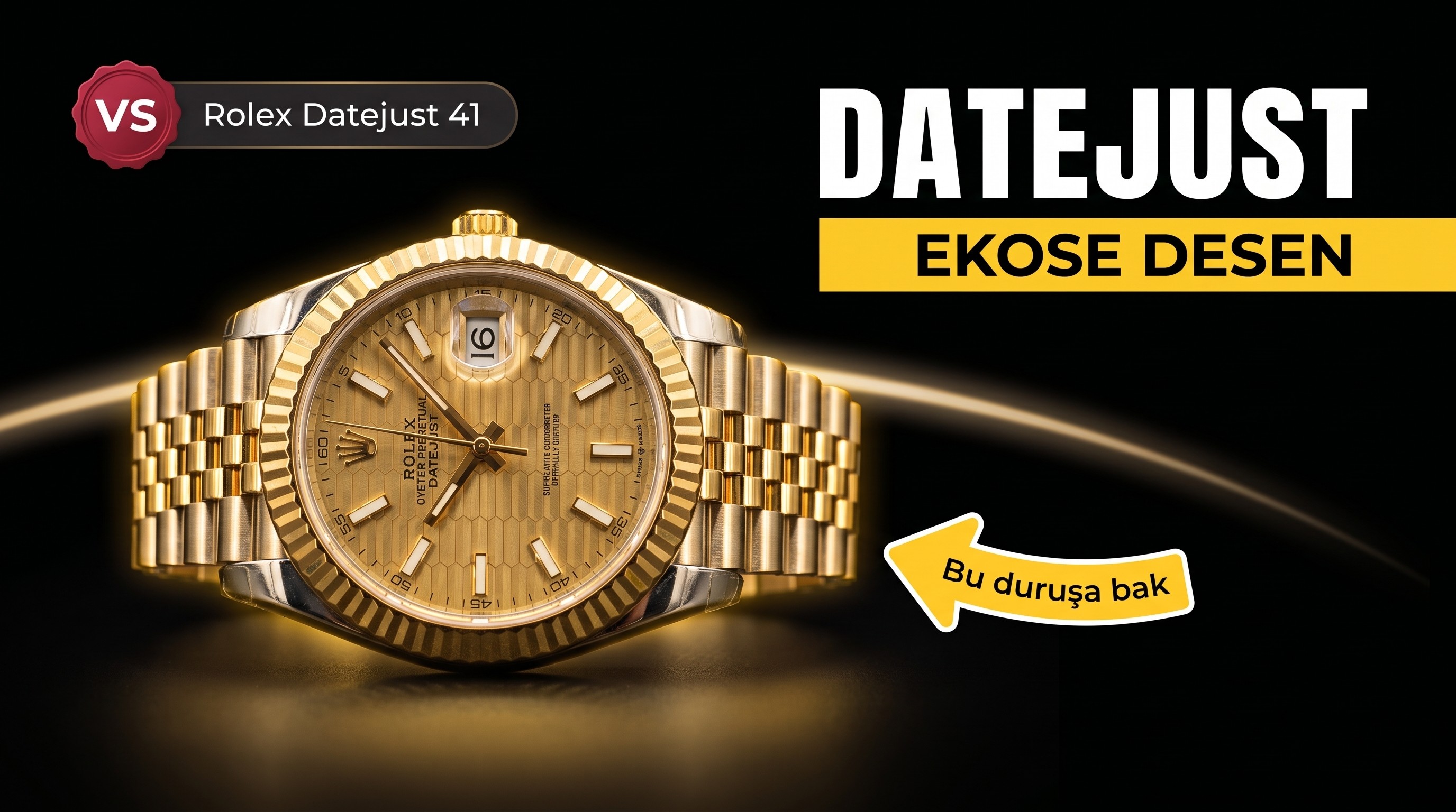 VS Factory Rolex Datejust 41 MM Saat