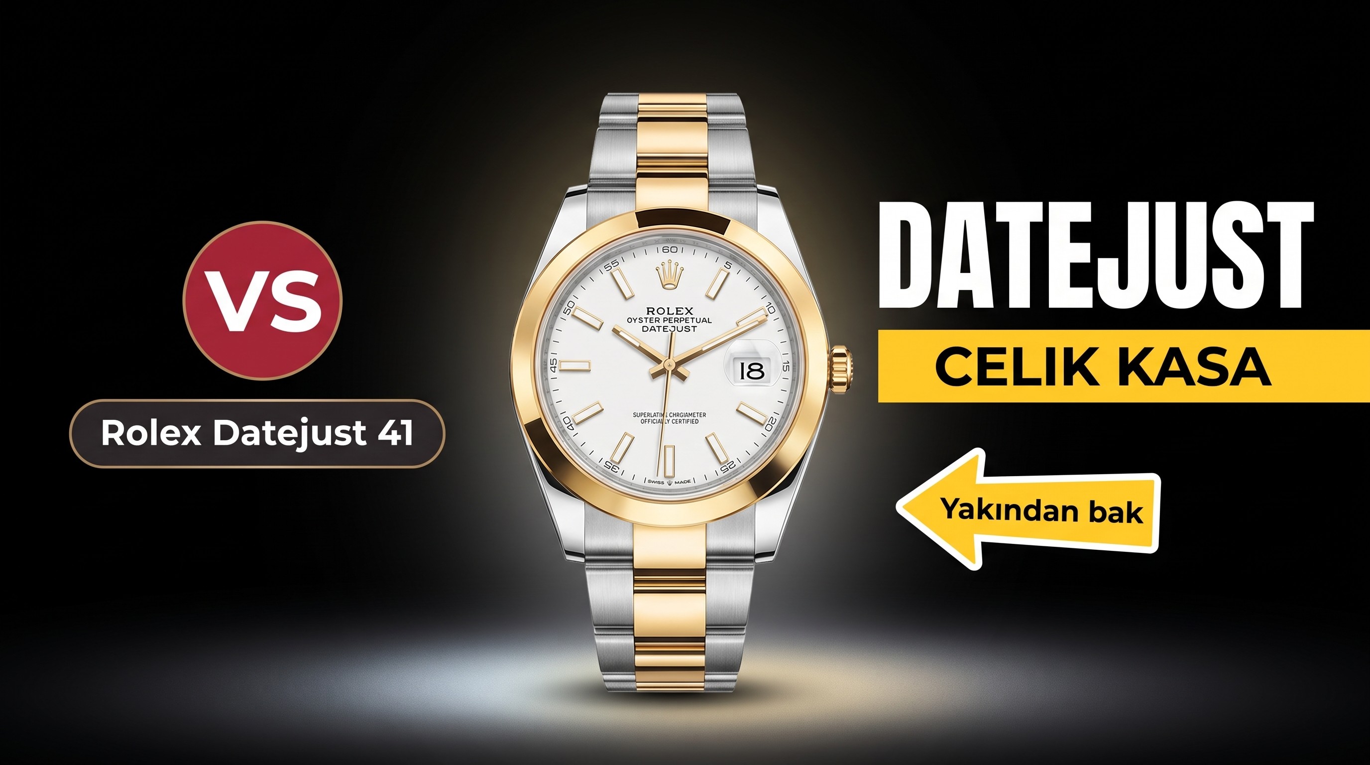 VS Factory Rolex Datejust 41 MM Saat