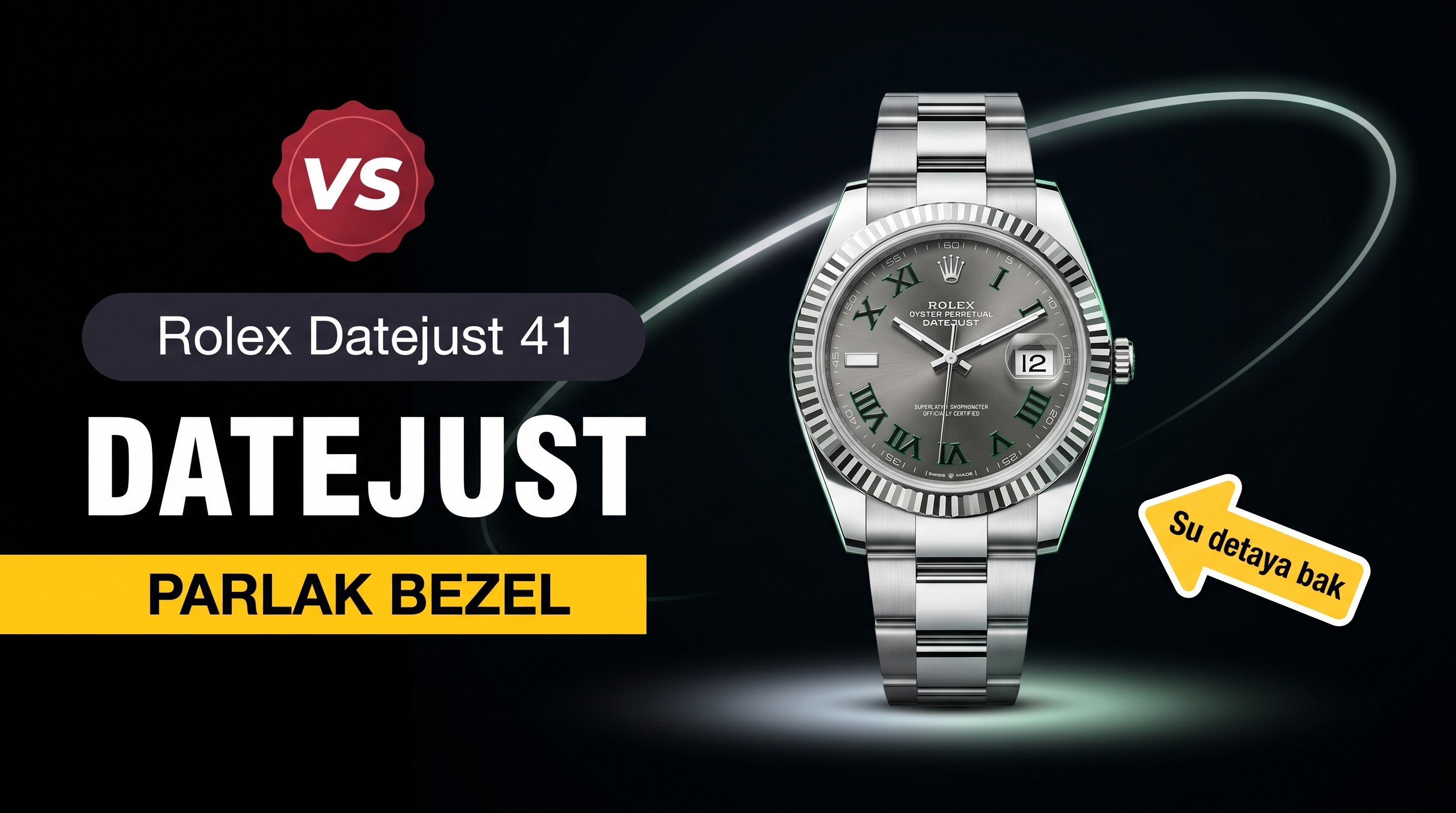 VS Factory Rolex Datejust 41 MM Saat