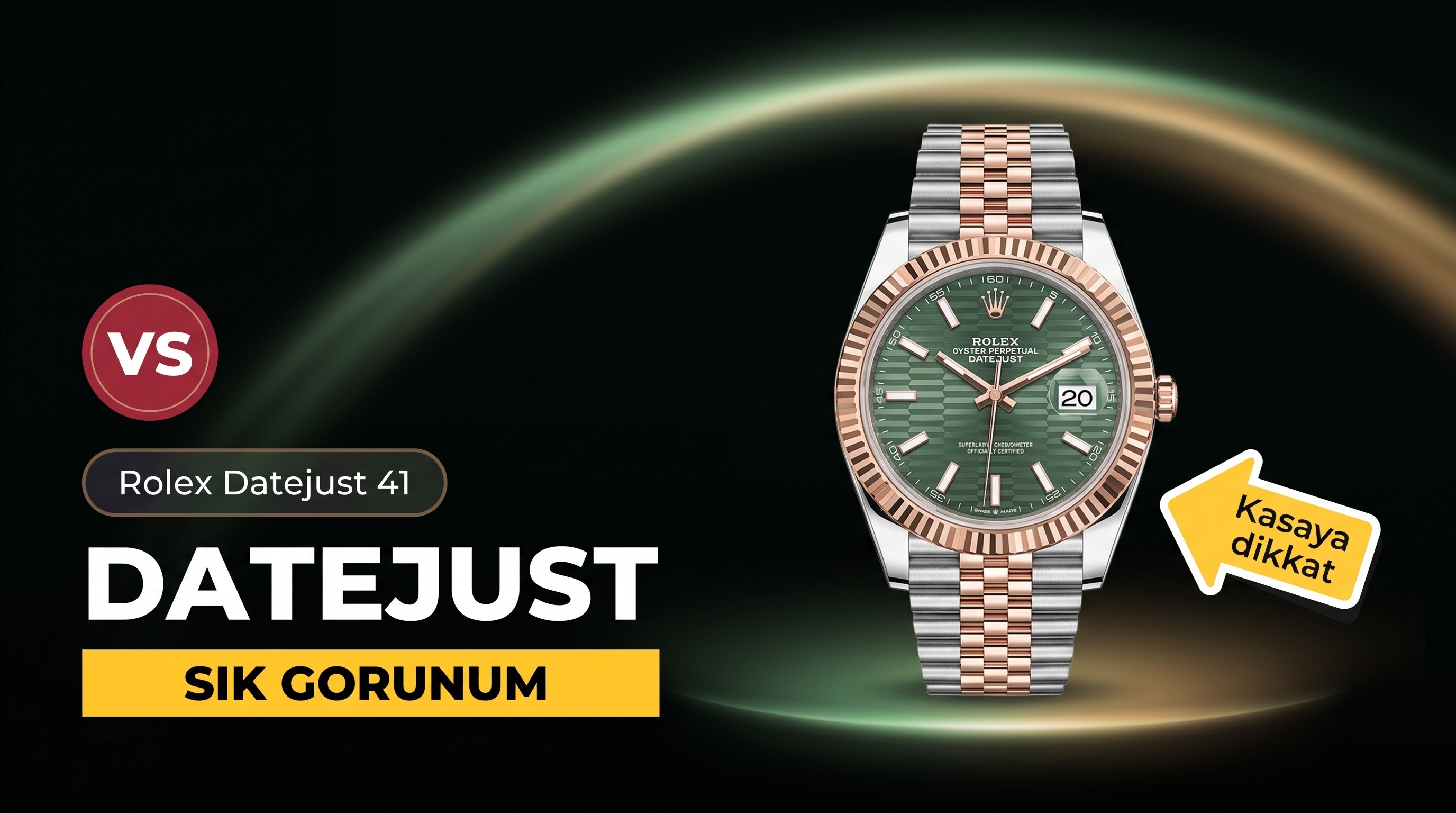 VS Factory Rolex Datejust 41 MM Saat