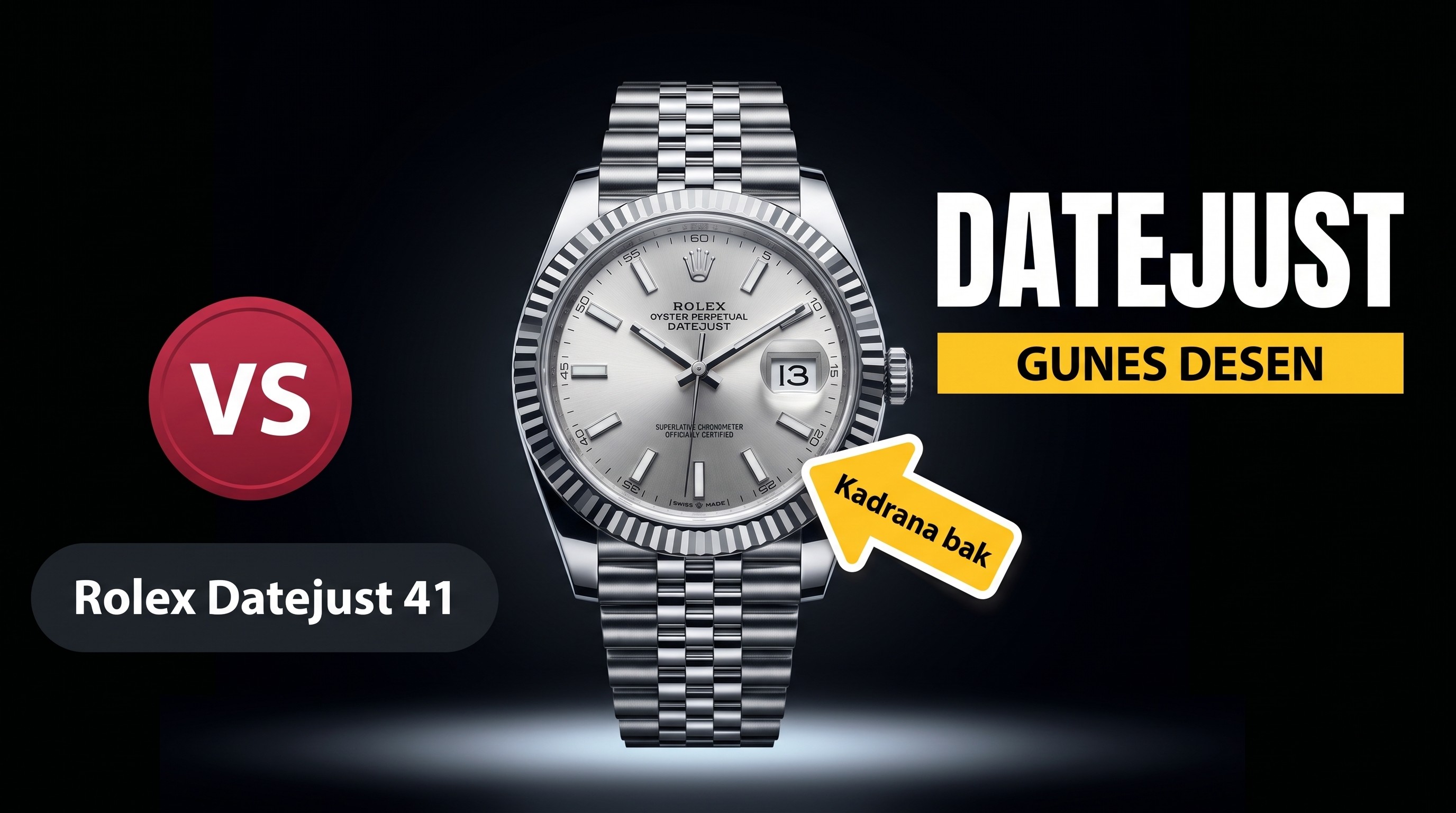 VS Factory Rolex Datejust 41 MM Saat