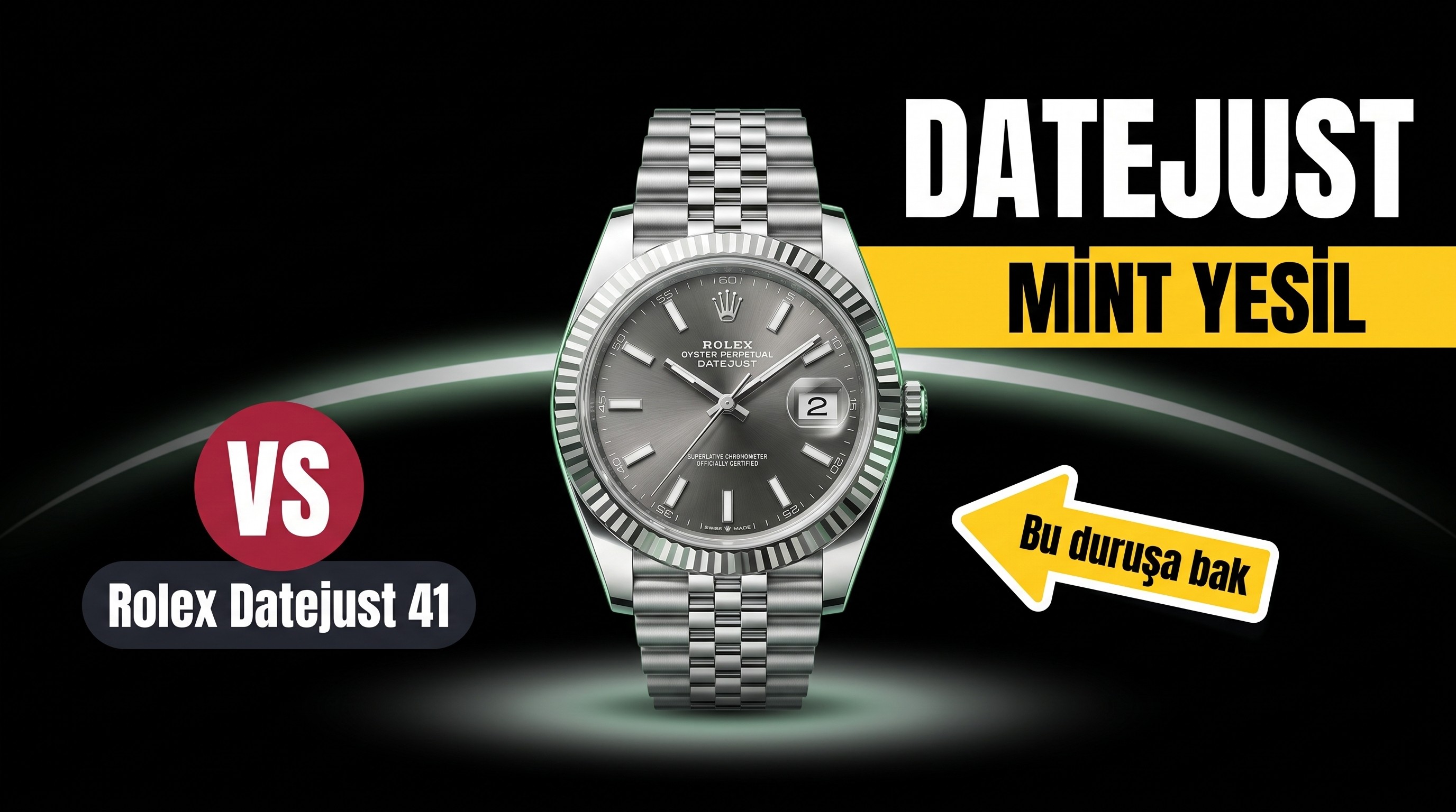 VS Factory Rolex Datejust 41 MM Saat