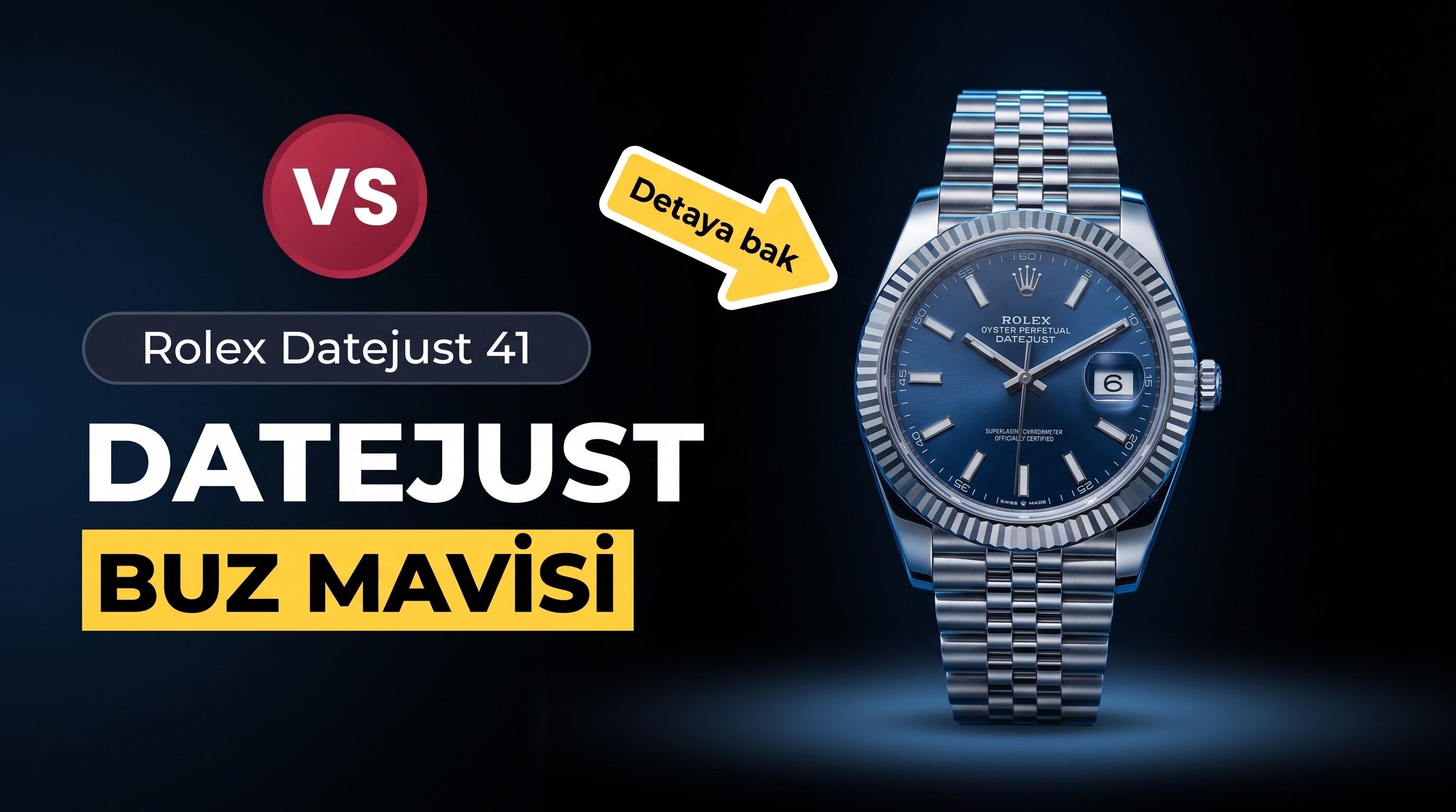 VS Factory Rolex Datejust 41 MM Saat
