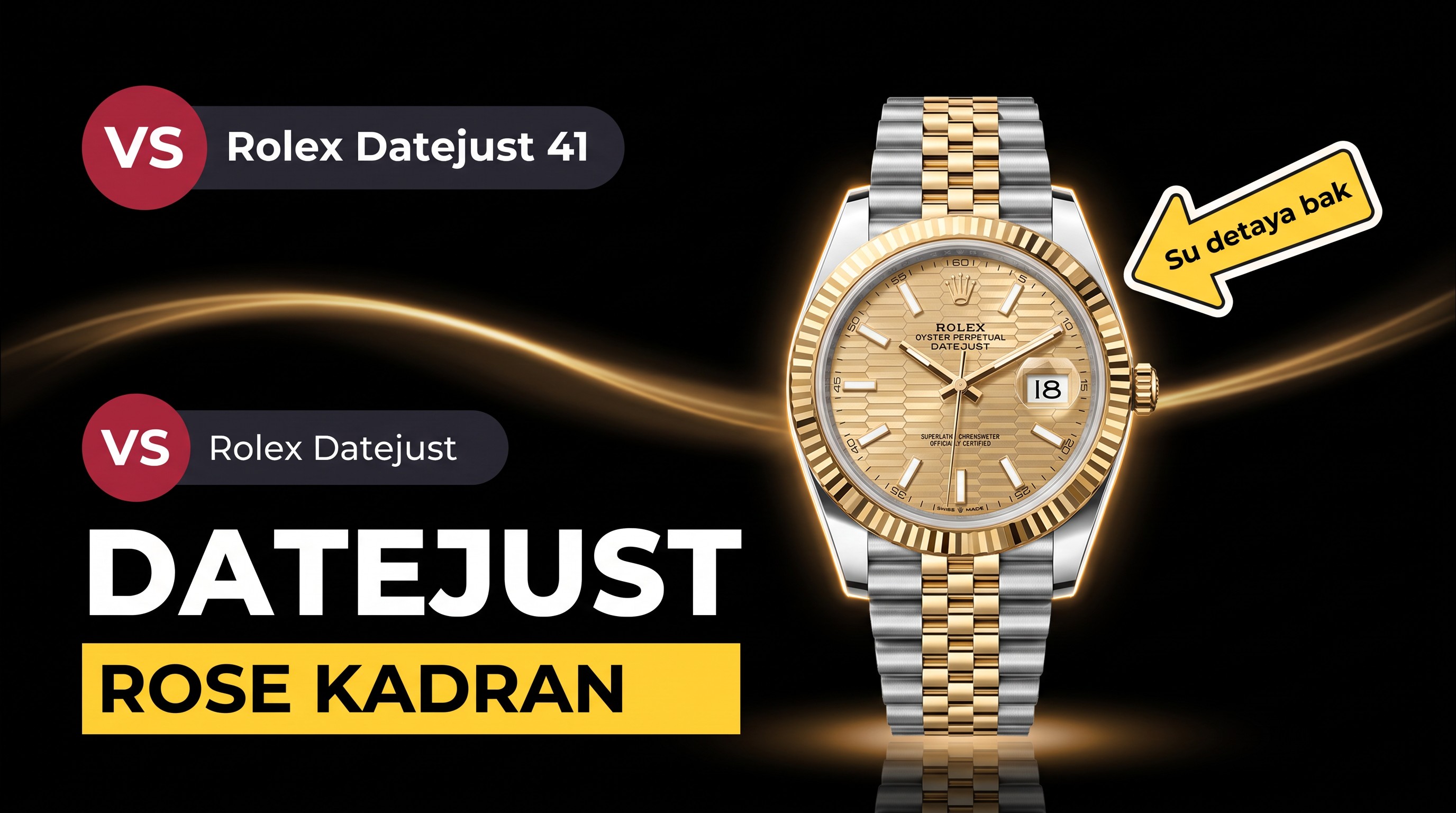 VS Factory Rolex Datejust 41 MM Saat