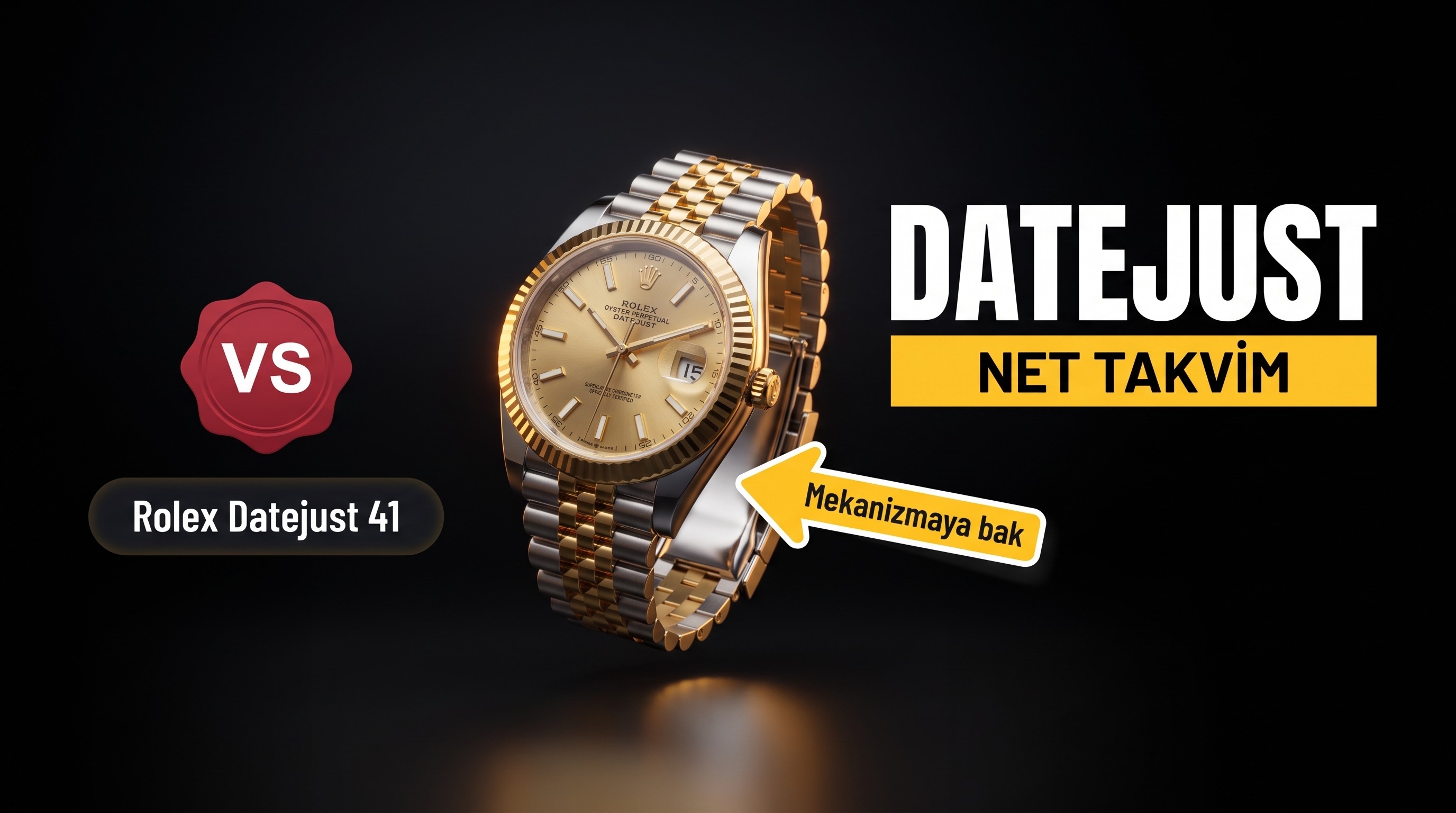 VS Factory Rolex Datejust 41 MM Saat
