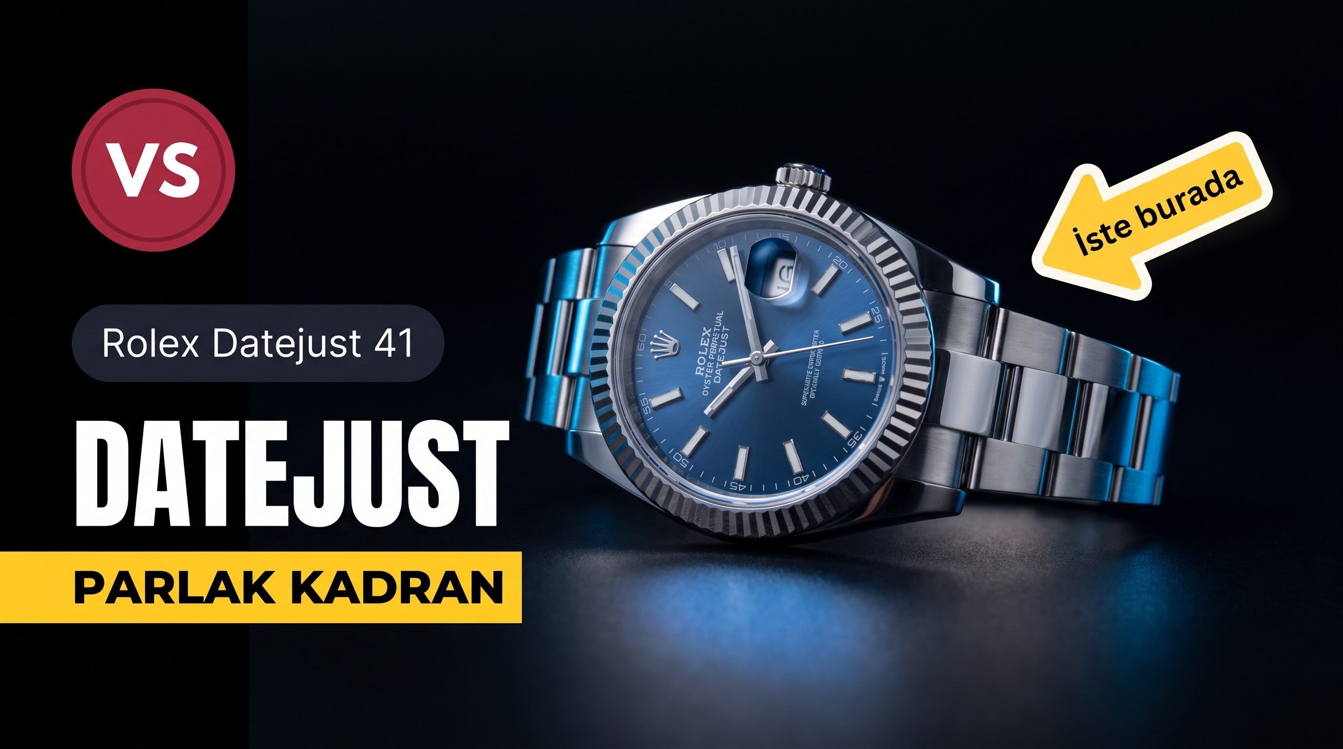 VS Factory Rolex Datejust 41 MM Saat
