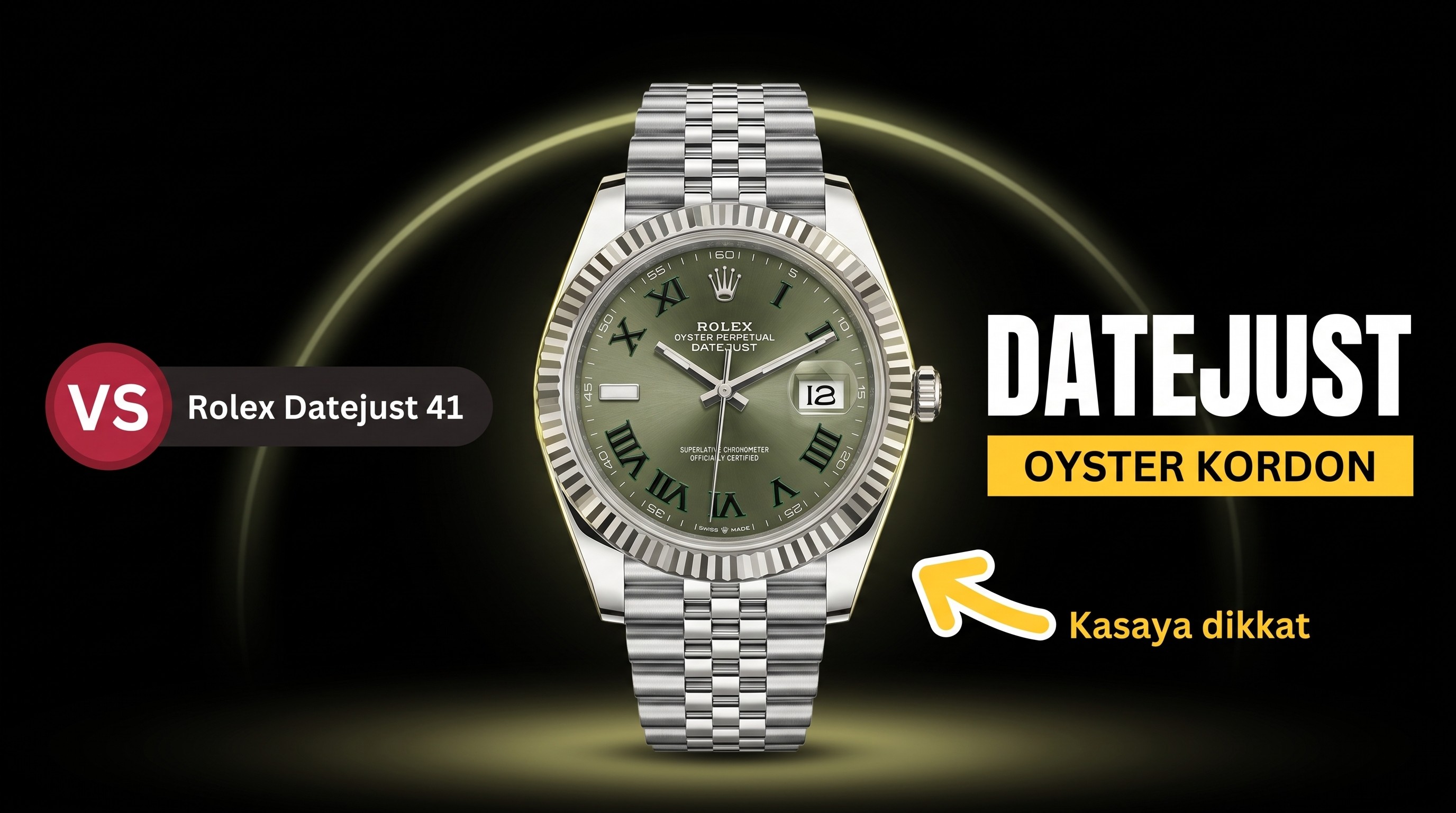 VS Factory Rolex Datejust 41 MM Saat