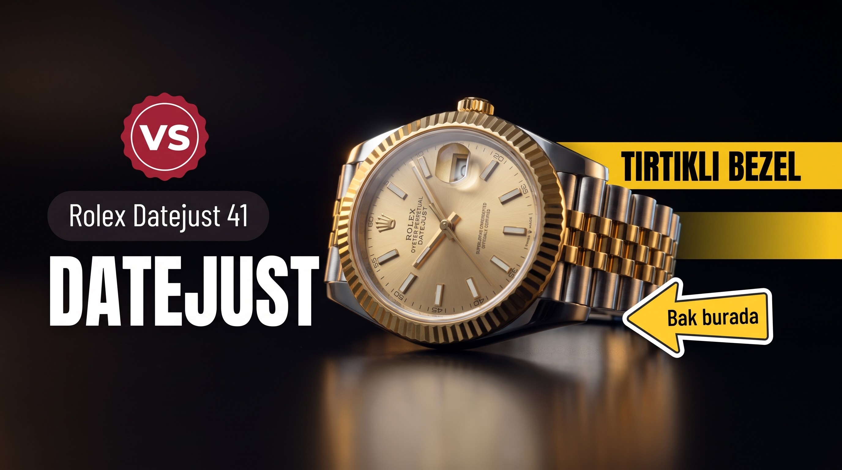 VS Factory Rolex Datejust 41 MM Saat