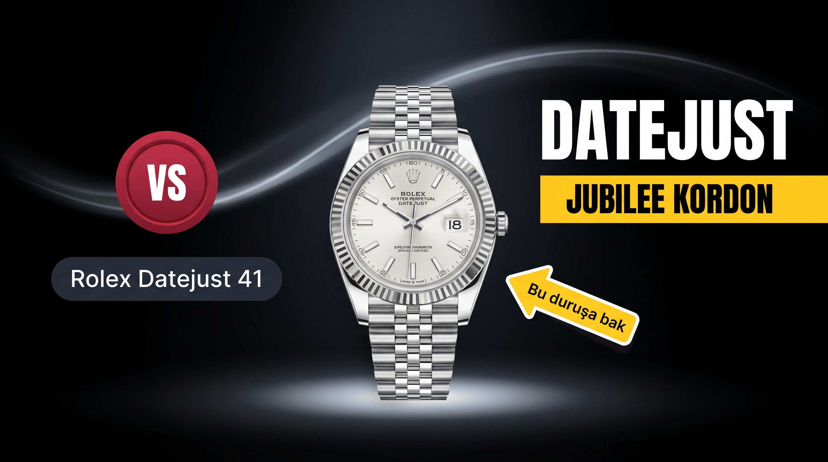 VS Factory Rolex Datejust 41 MM Saat No.51