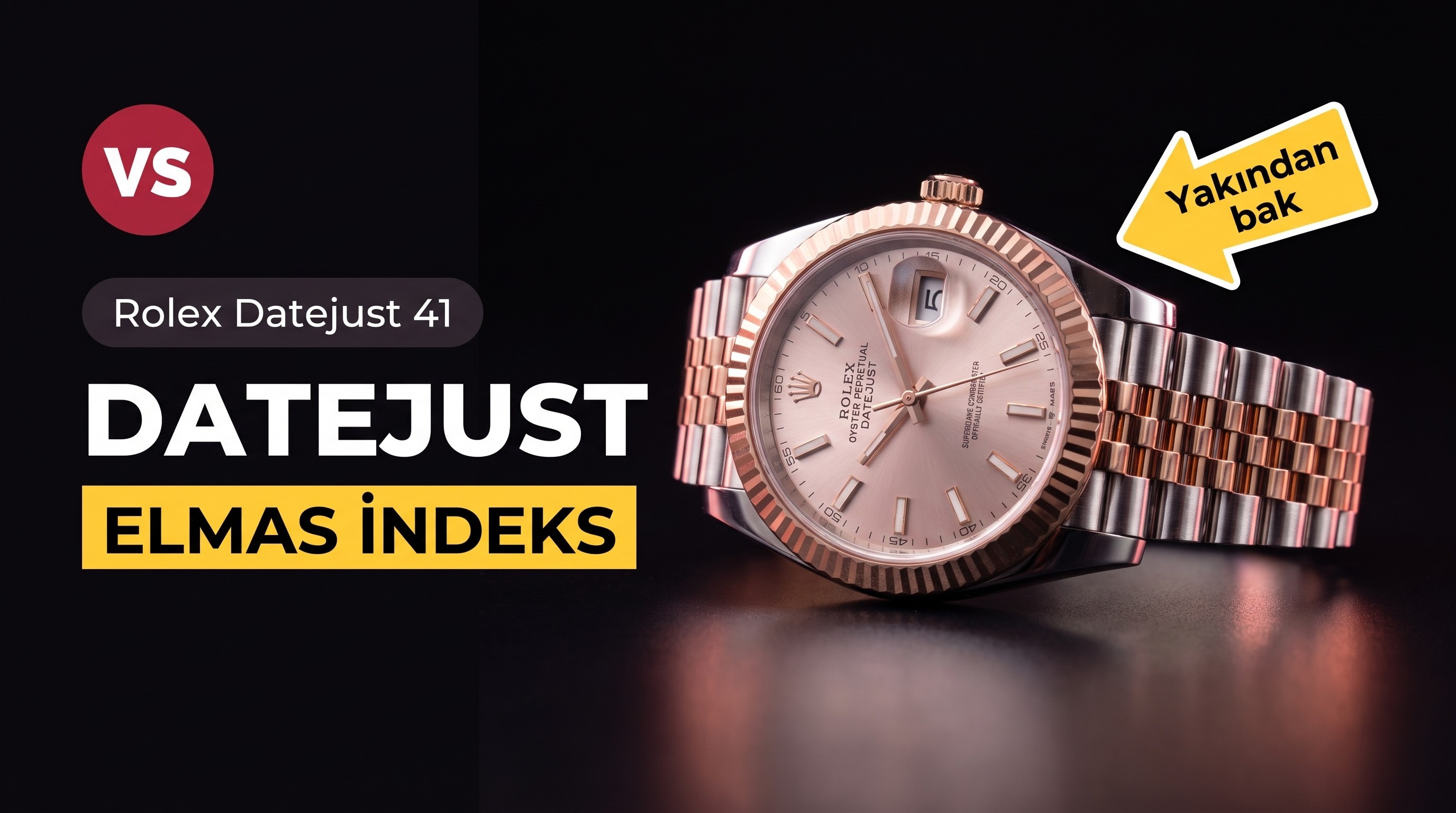 VS Factory Rolex Datejust 41 MM Saat