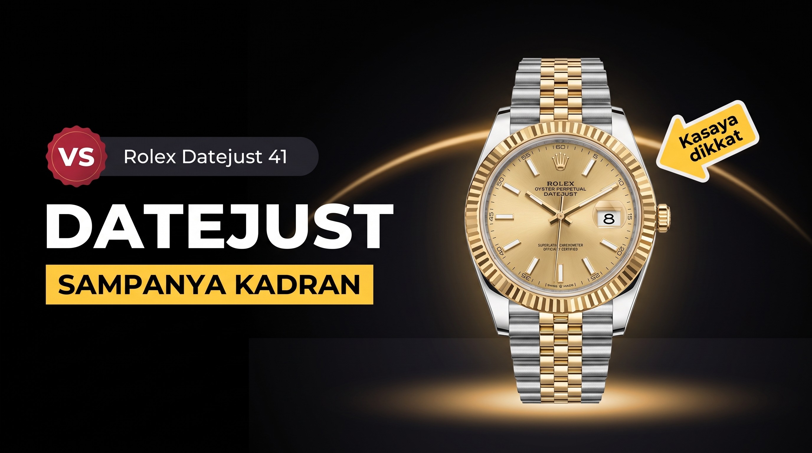 VS Factory Rolex Datejust 41 MM Saat