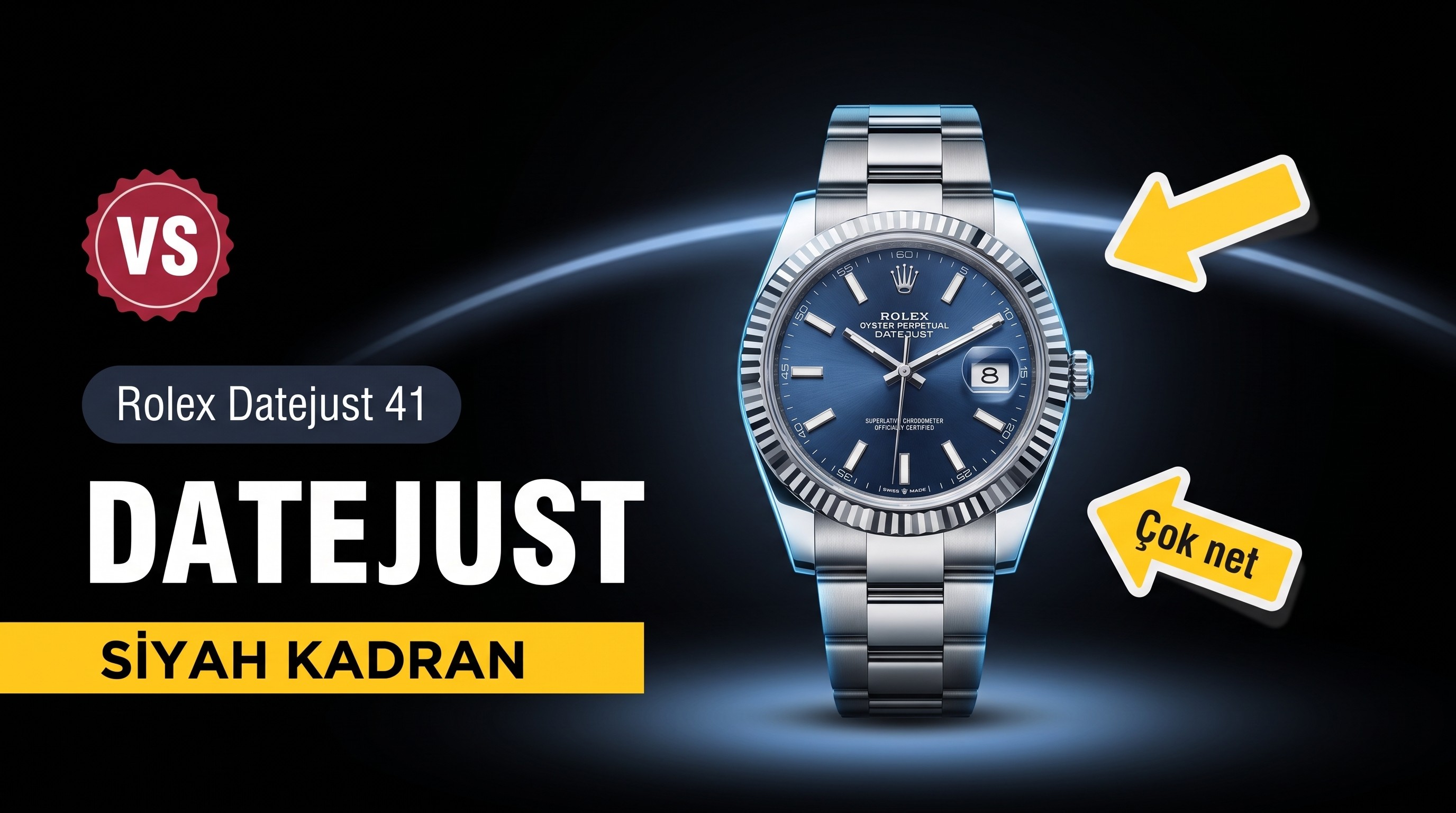 VS Factory Rolex Datejust 41 MM Saat