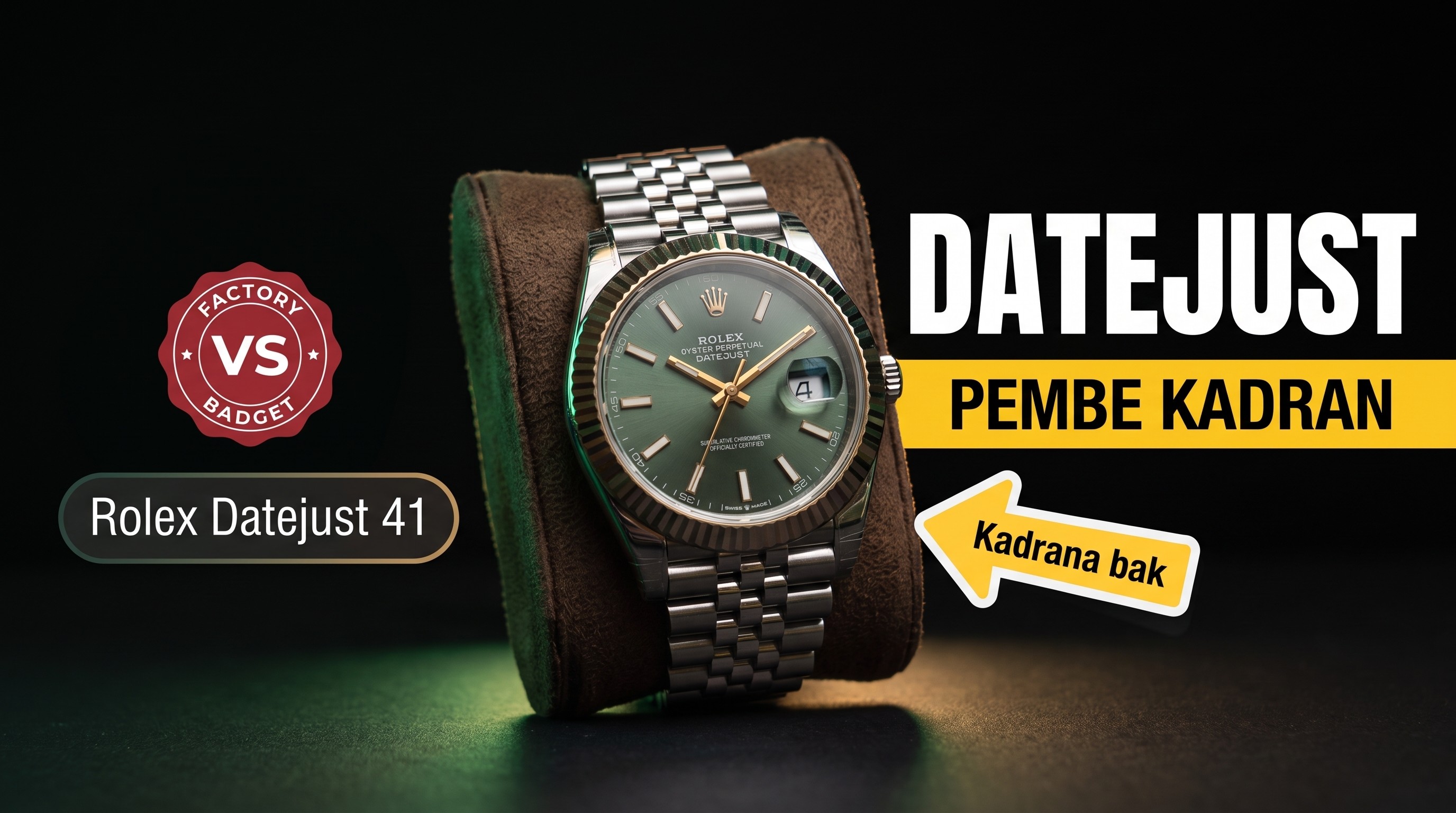VS Factory Rolex Datejust 41 MM Saat