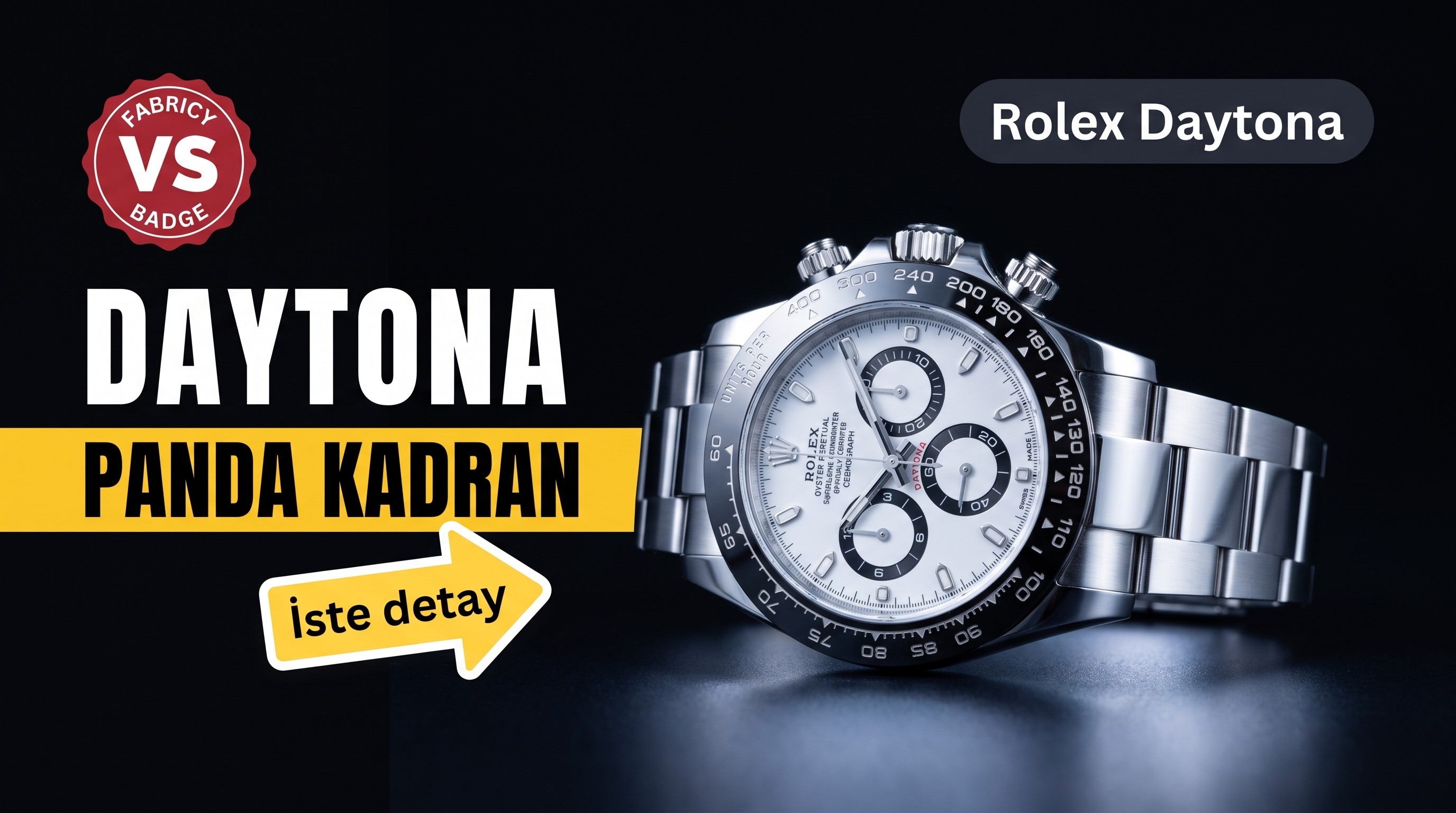 Rolex Daytona 4131 VS Factory İncelemesi