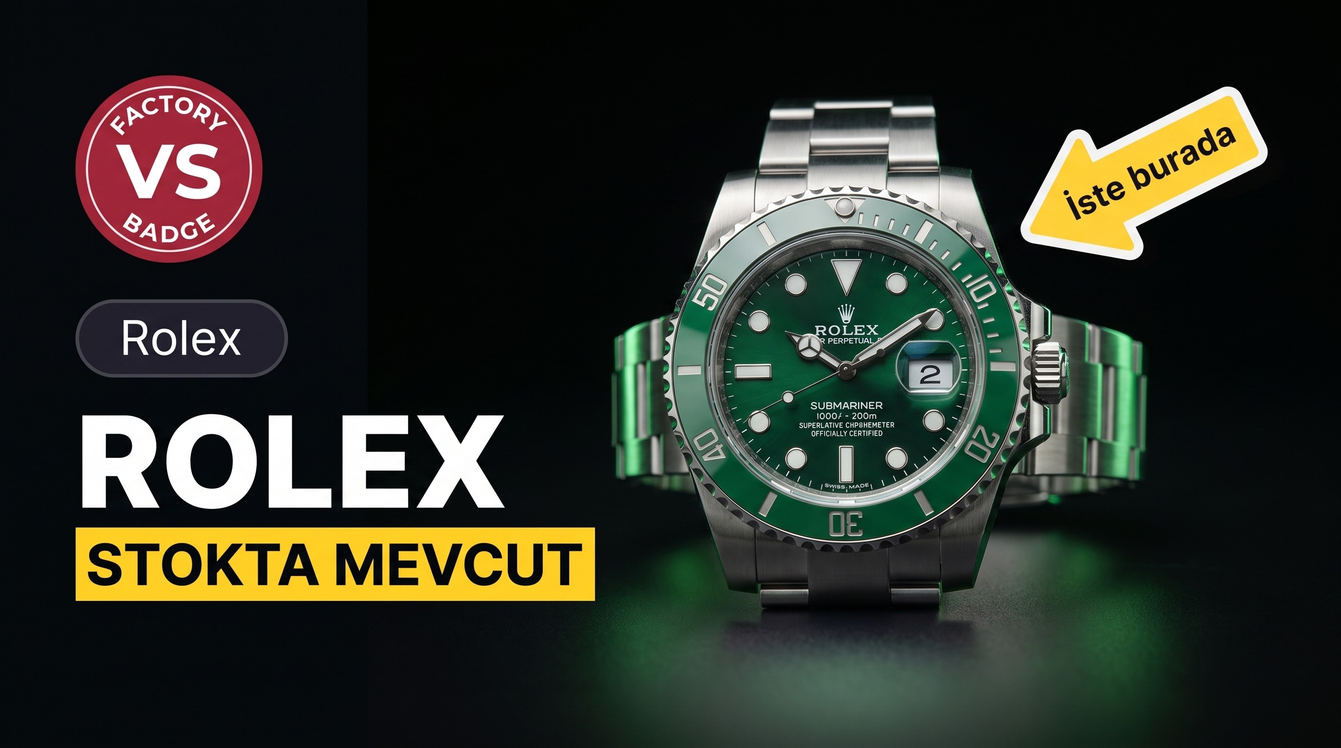 Rolex Submariner VS Factory İncelemesi