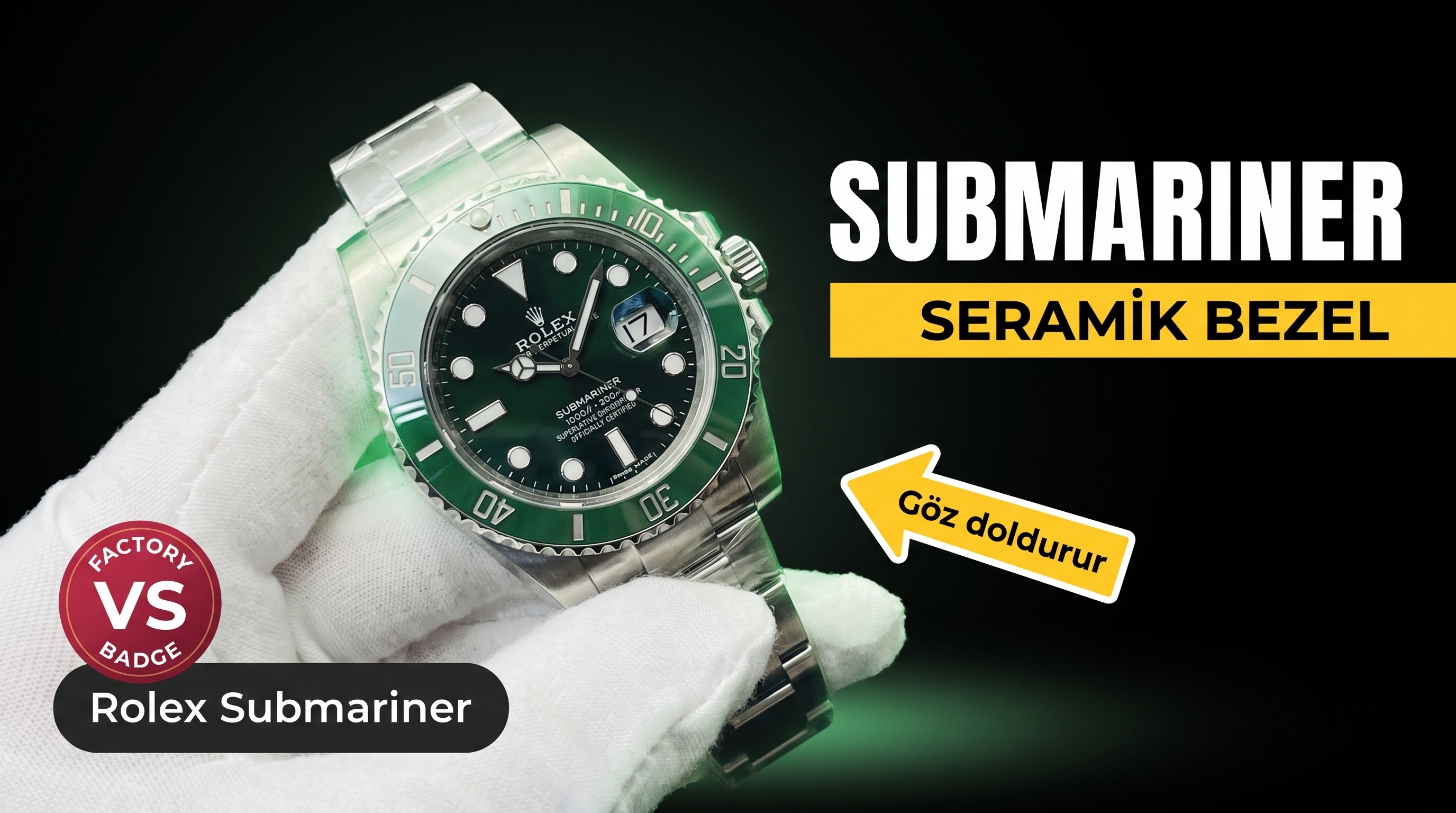 Rolex Submariner VS Factory İncelemesi