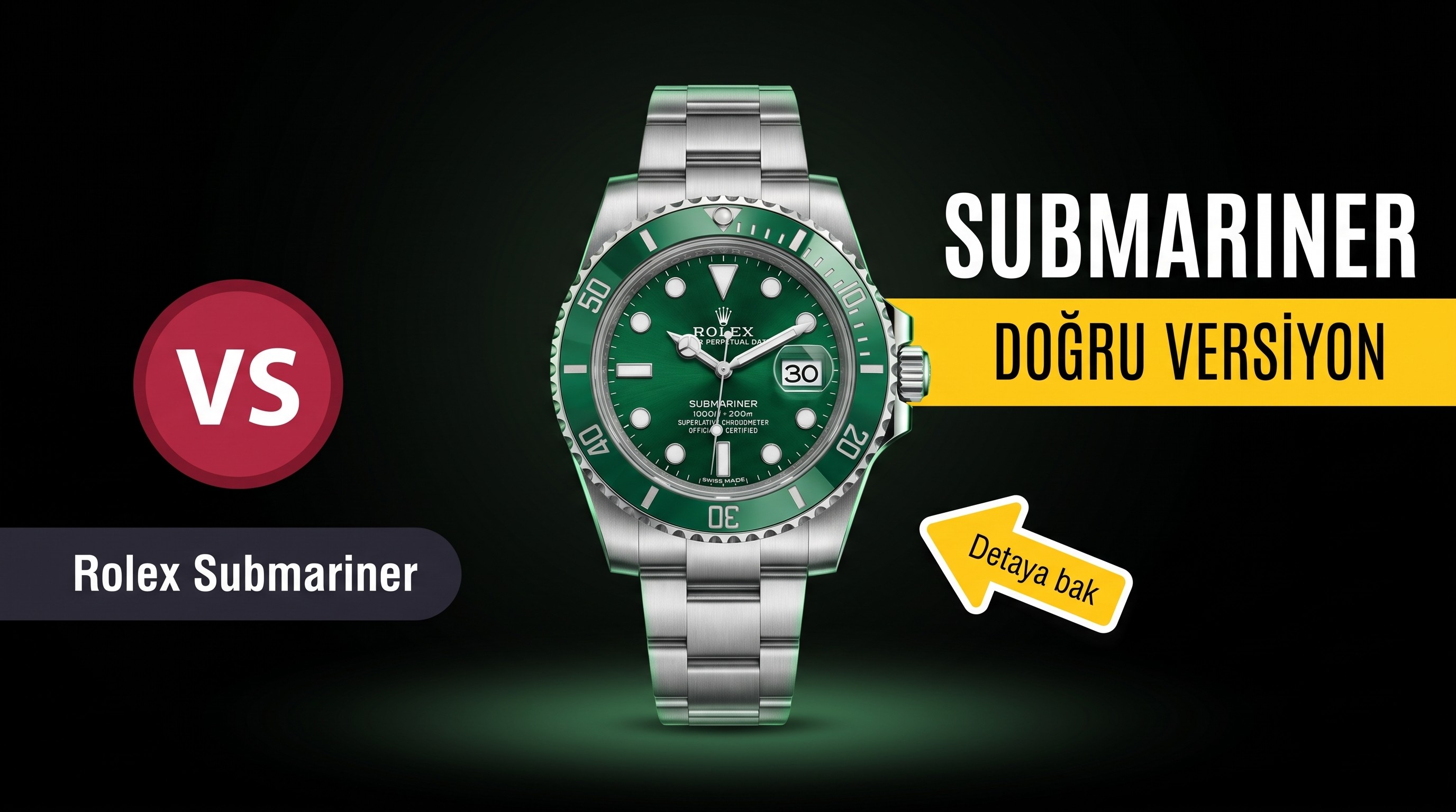 Rolex Submariner VS Factory İncelemesi