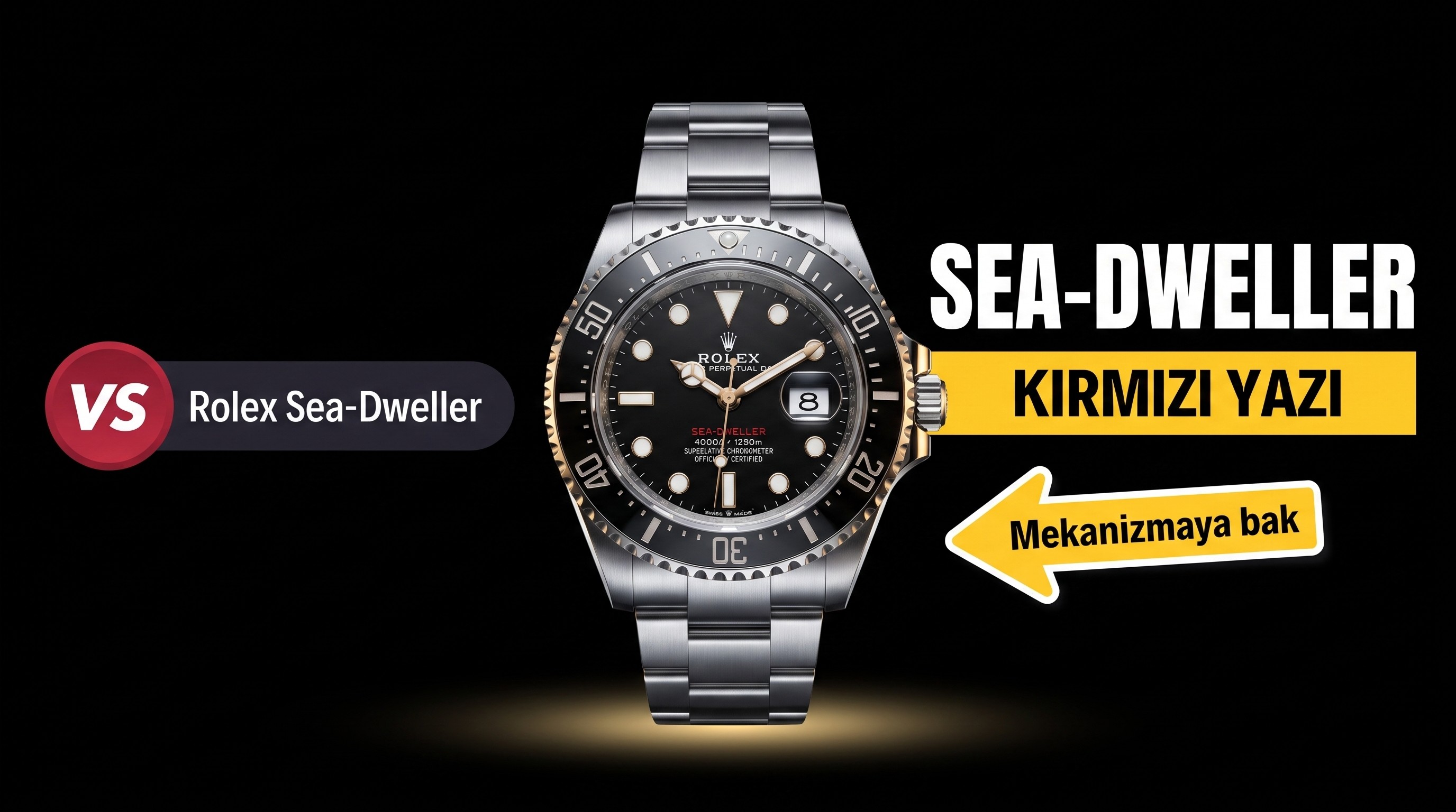VS Factory Rolex tek kırmızı yazılı Sea-Dweller M126600 Dandong 3235 mekanizmasının kararlılığı nasıl?