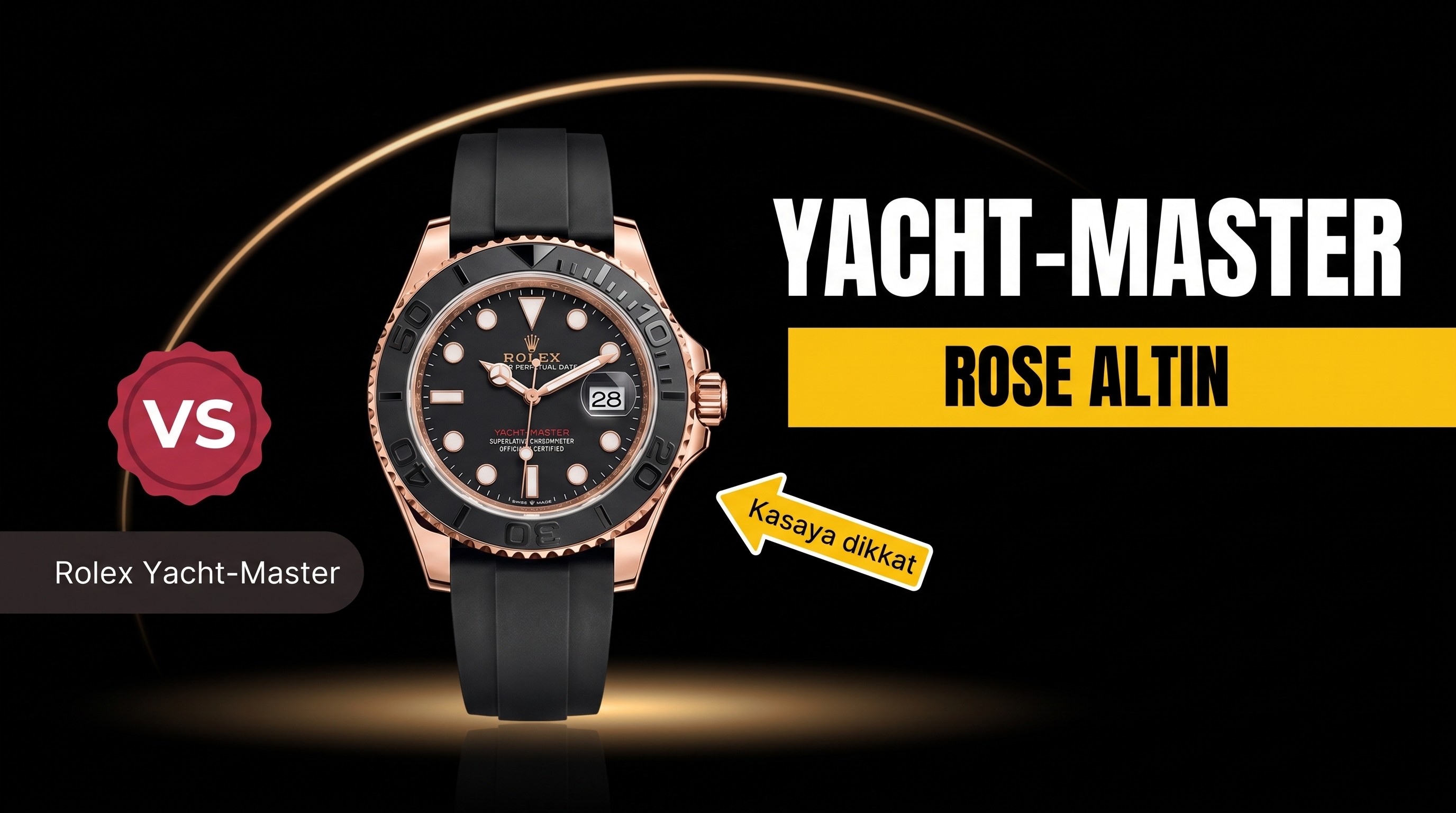 VS Factory Rolex Yacht-Master 116655 replika saat - VS Saat